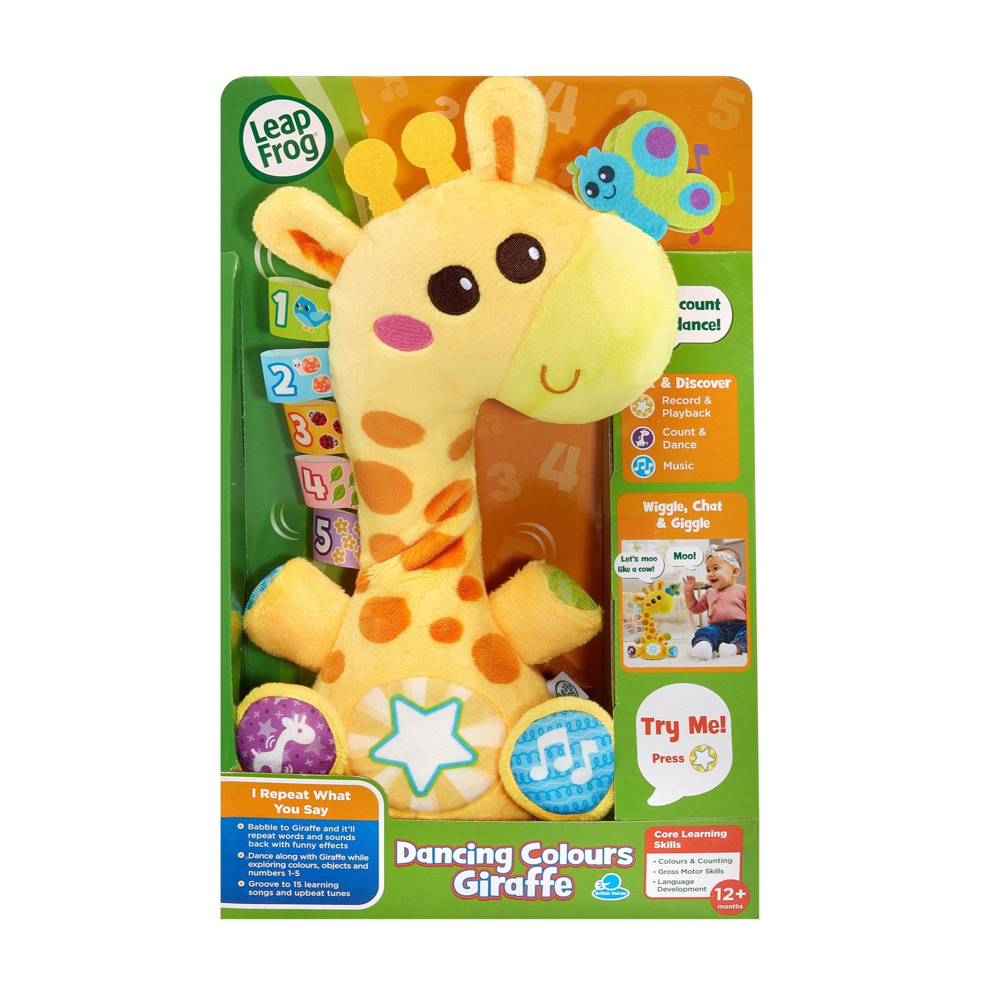 LeapFrog Dancing Colours Giraffe