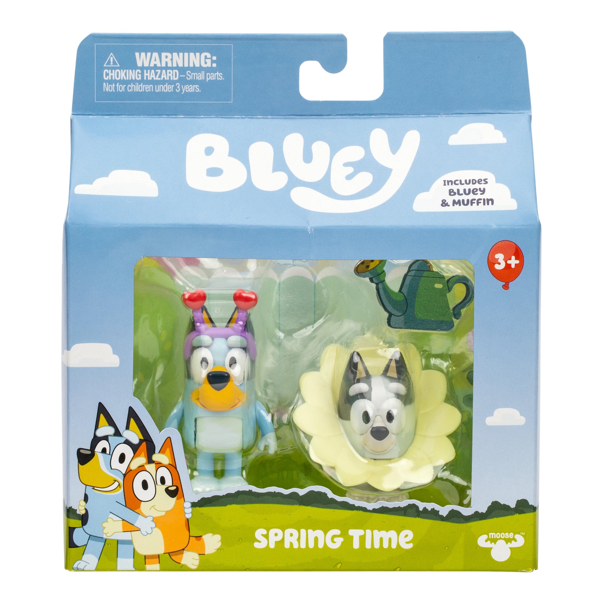 Bluey Figure 2 Pack - Spring Time