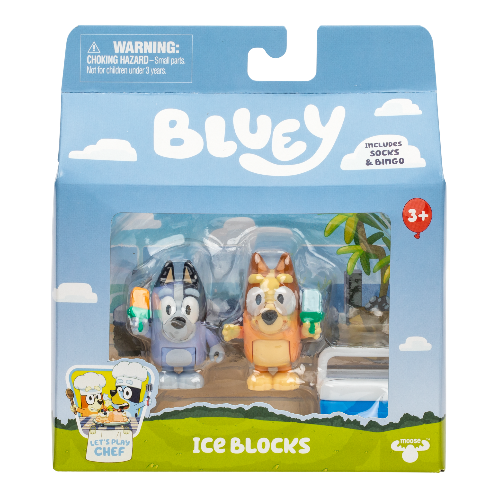 Bluey Figure 2 Pack - Ice Blocks