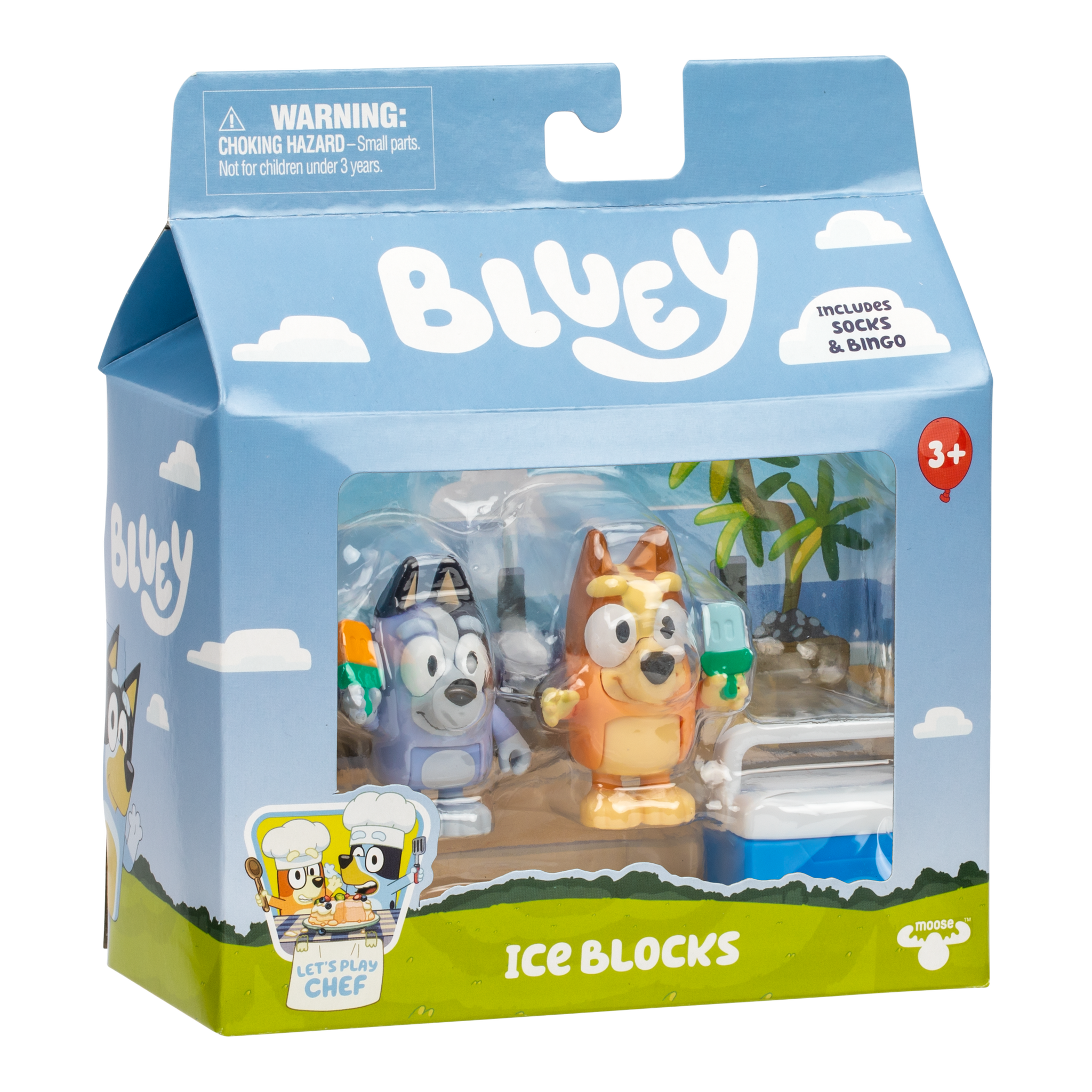 Bluey Figure 2 Pack - Ice Blocks