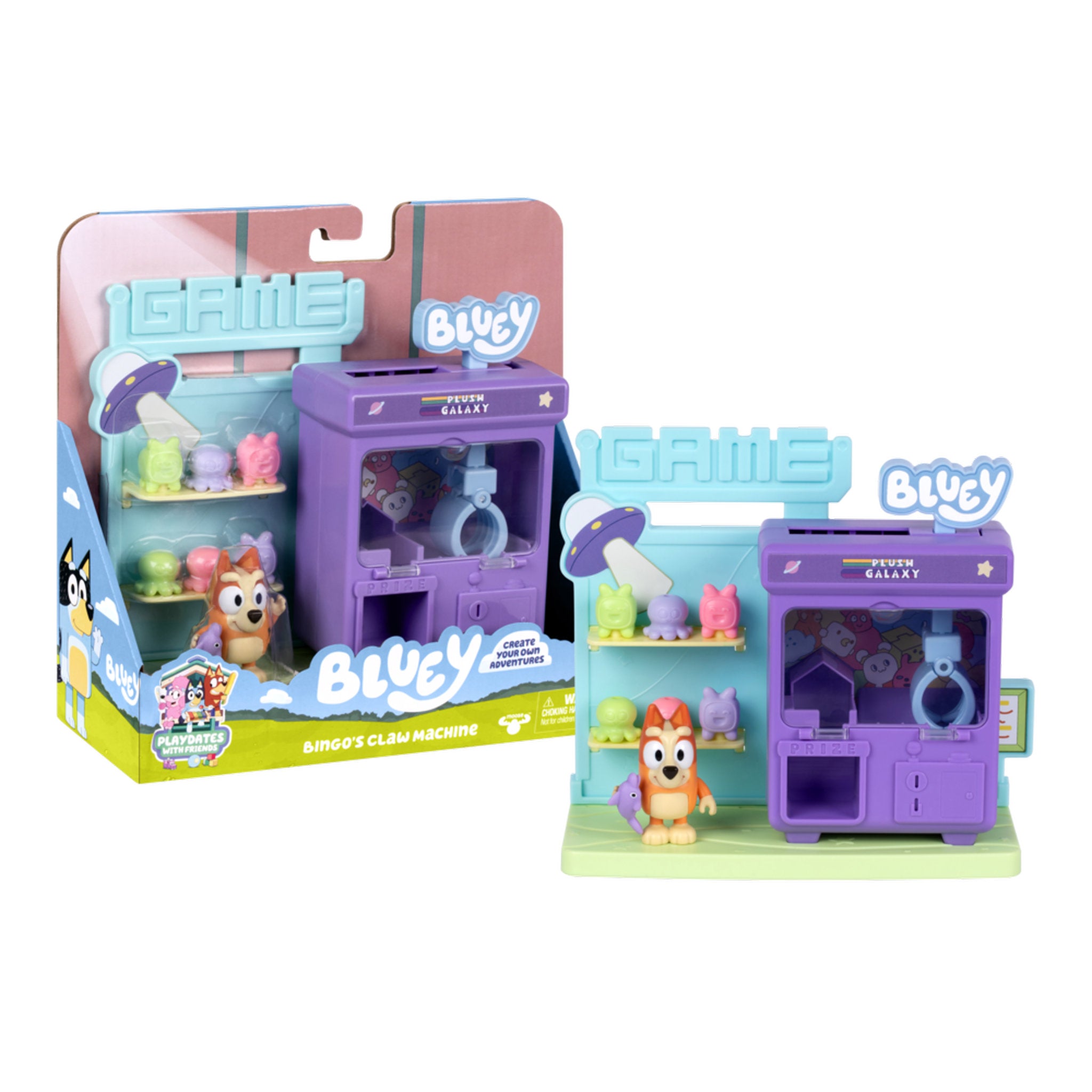 Bluey Mini Playset Claw Machine