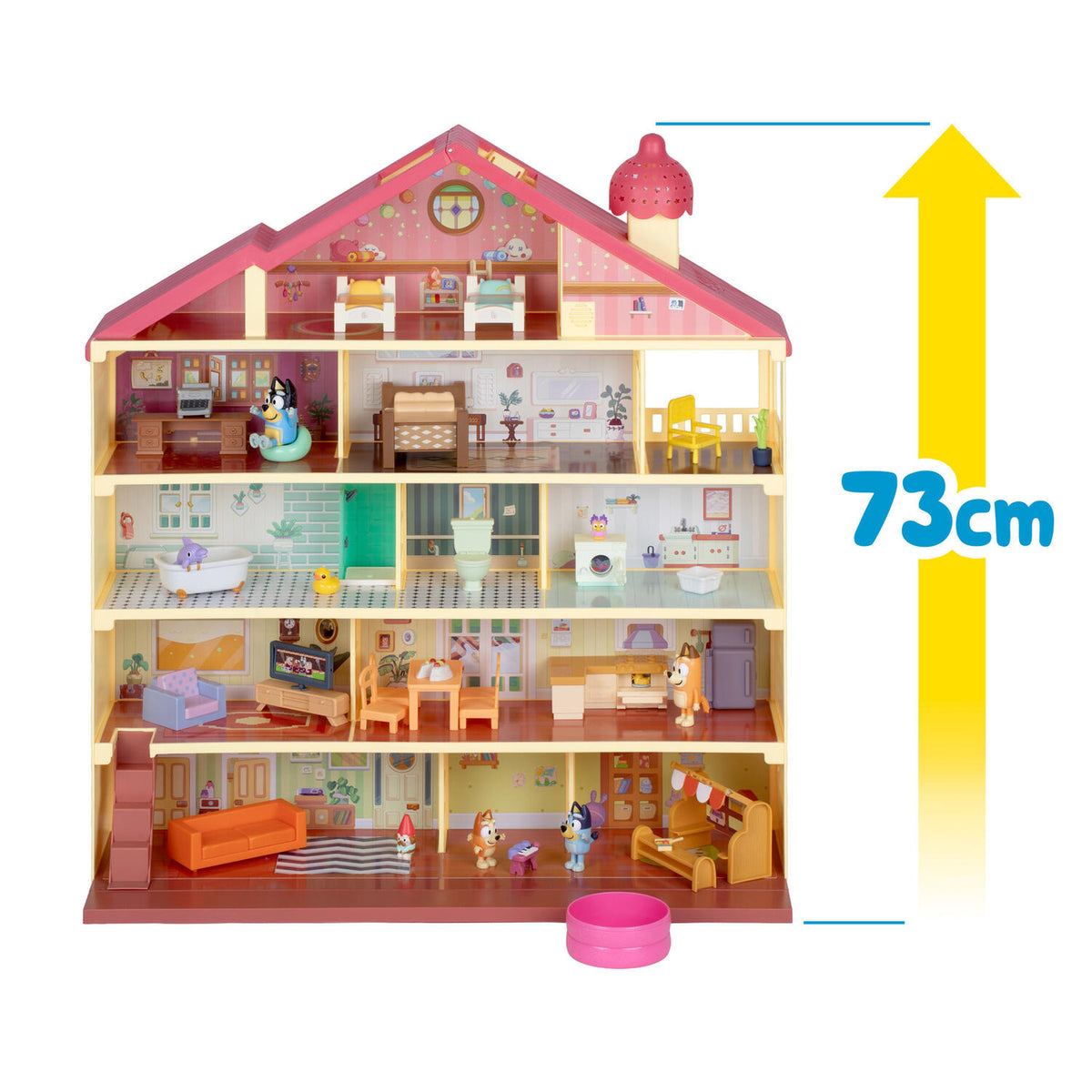 Bluey's Light & Suprise Heeler House Playset