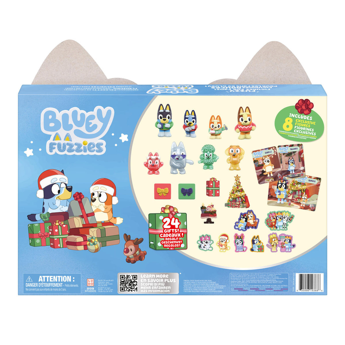 Bluey Fuzzies Series 1 Advent Calendar