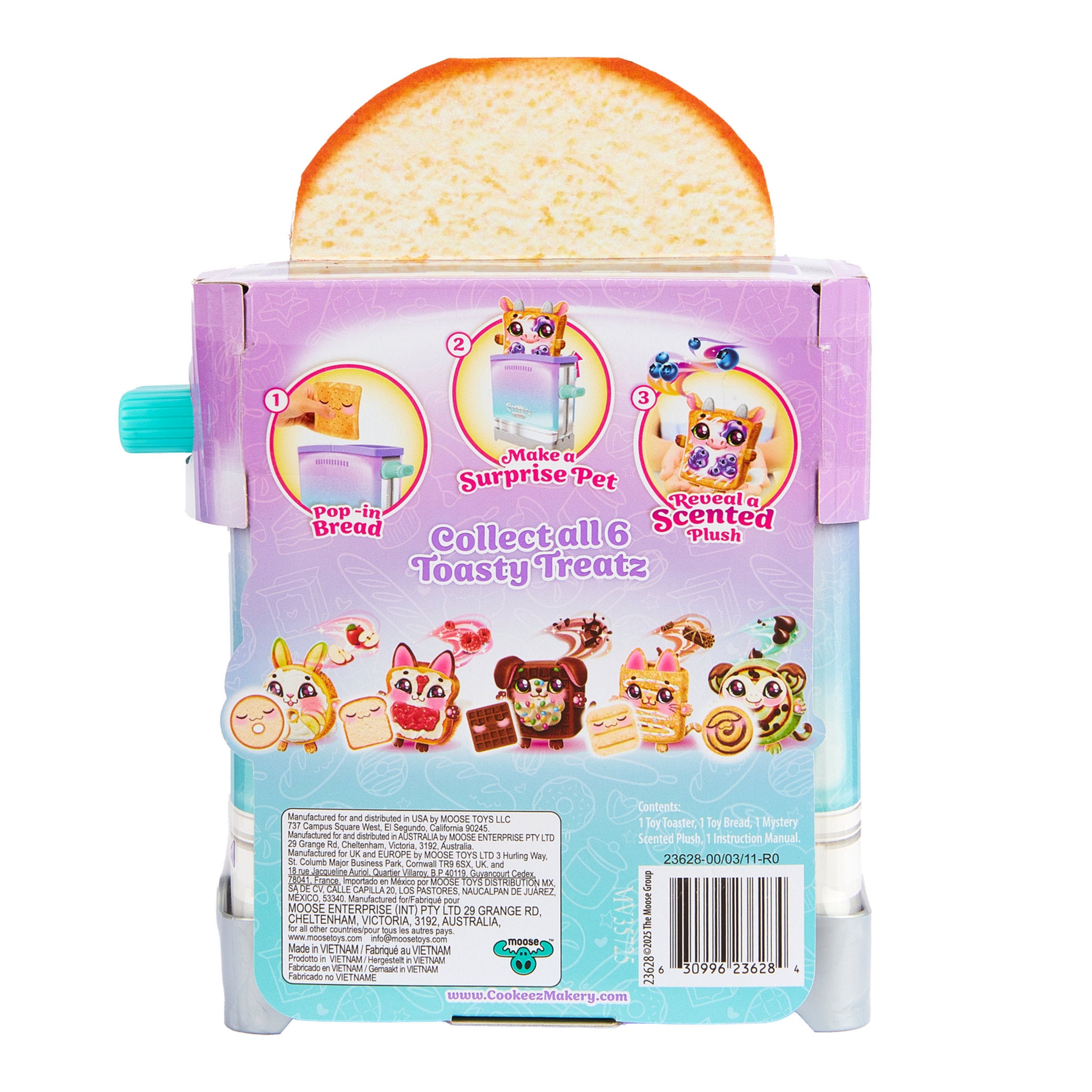 Cookeez Makery Toasty Treatz Plush Series 5 Blind Box