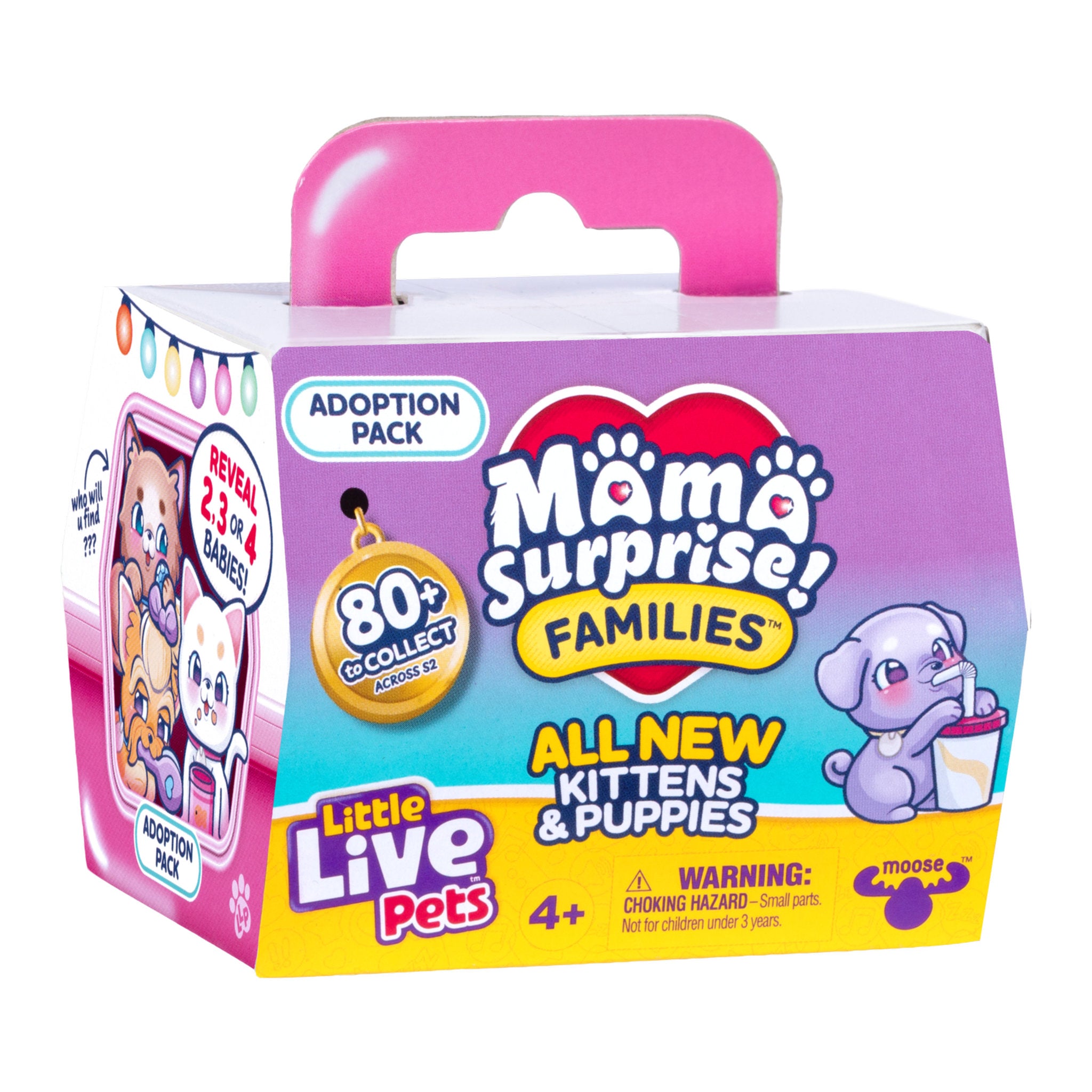 Little Live Pets Mama Surprise! Families - Kitten & Puppies Adoption Pack