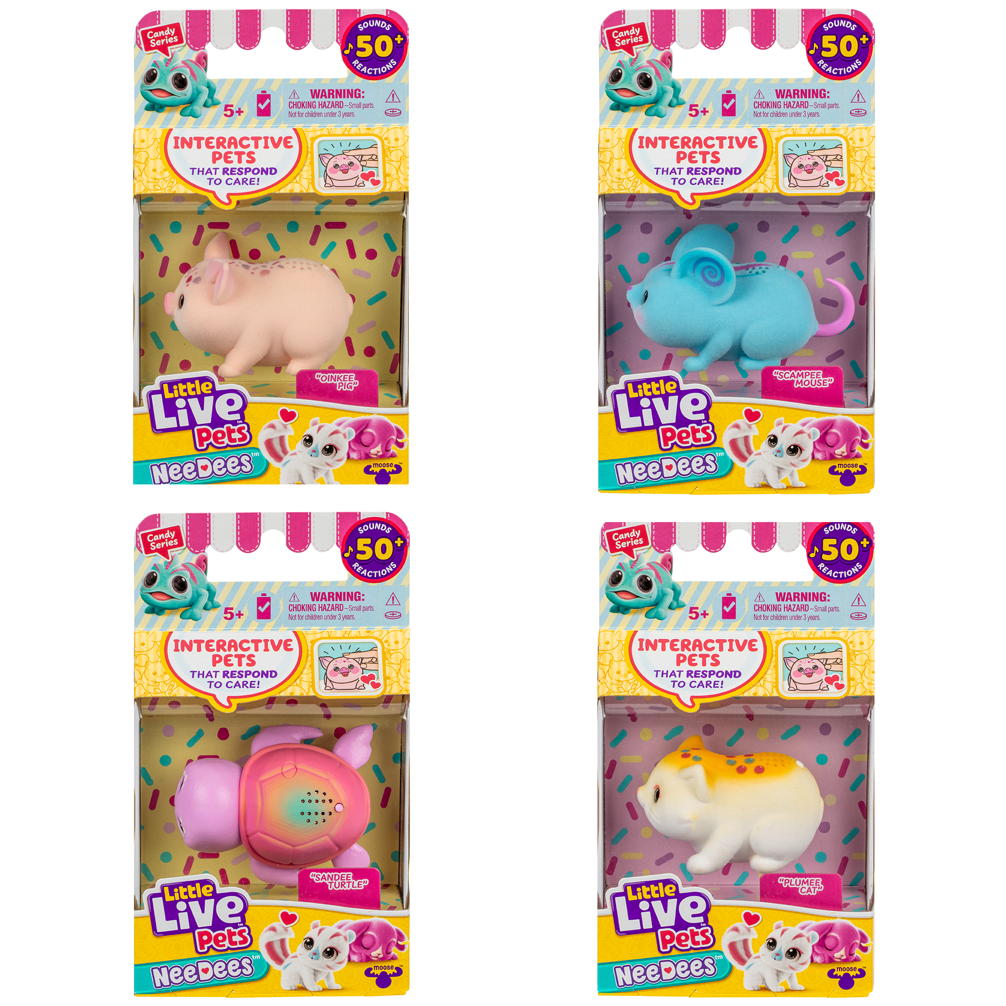 Little Live Pets NeeDees Candy Series 2 Assorted Styles