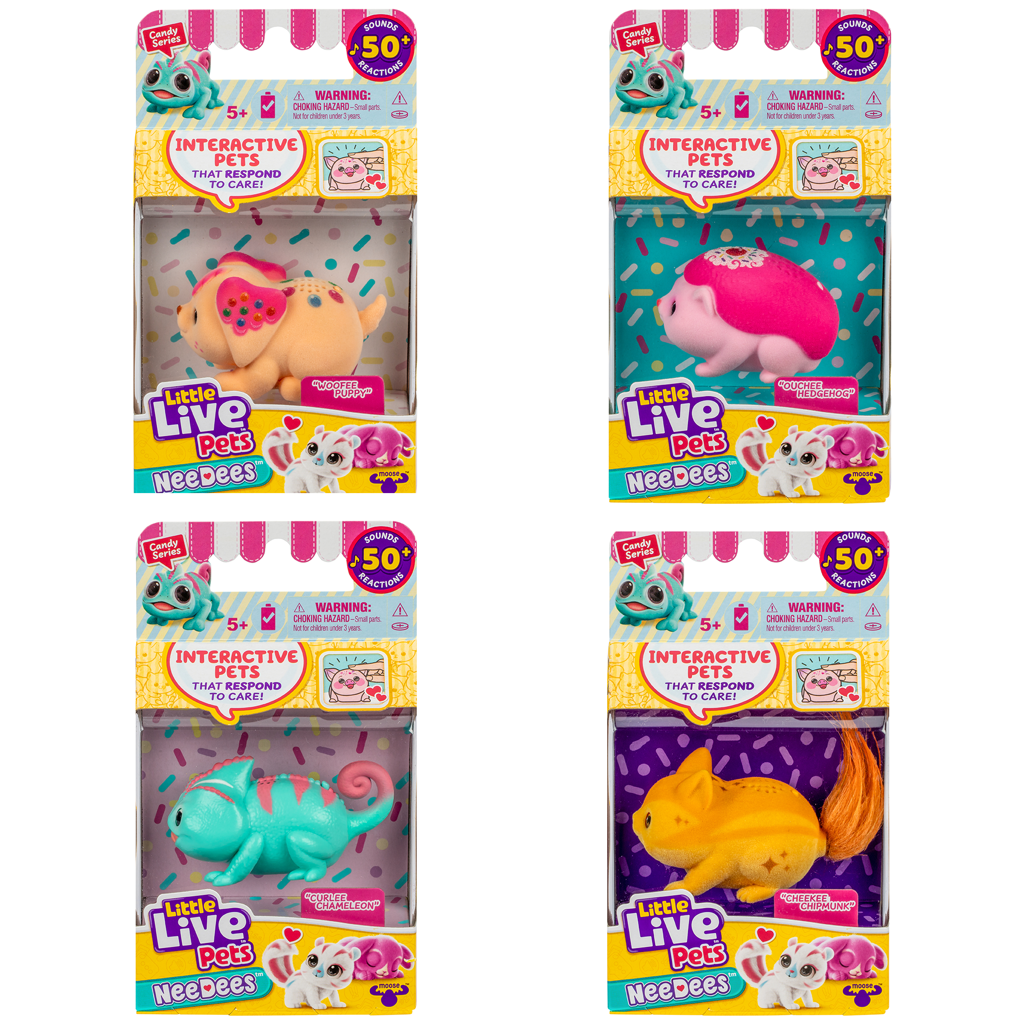 Little Live Pets NeeDees Candy Series 2 Assorted Styles