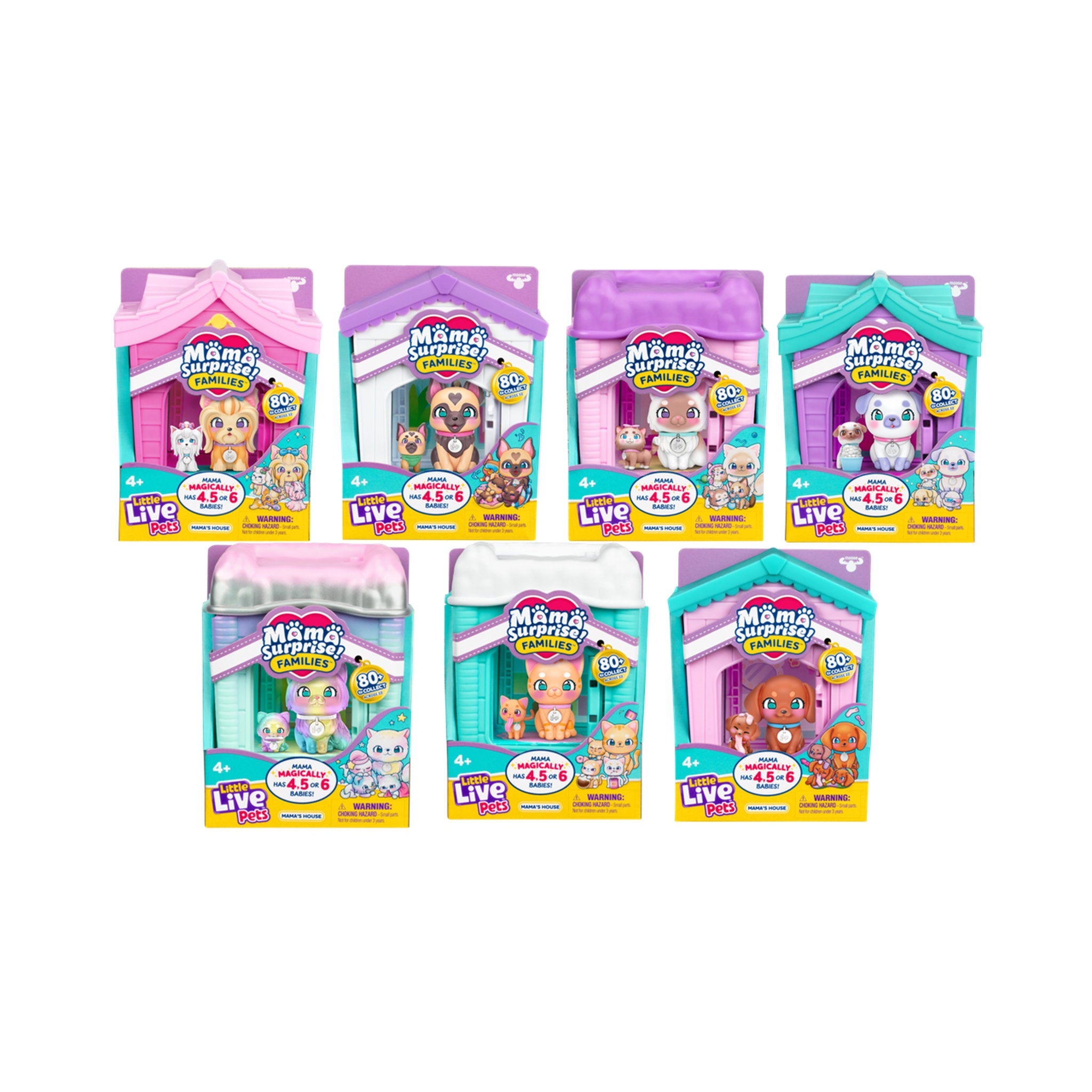 Little Live Pets Mama Surprise Families S2 - Mama's House Assorted Styles