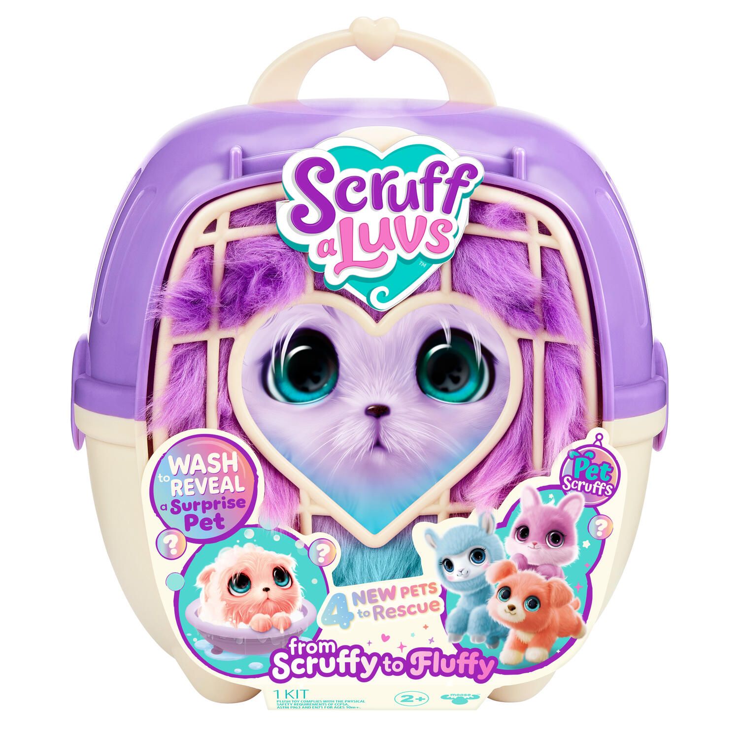 Scruff A Luvs S3 Rainbow Pet Scruffs Assorted Styles