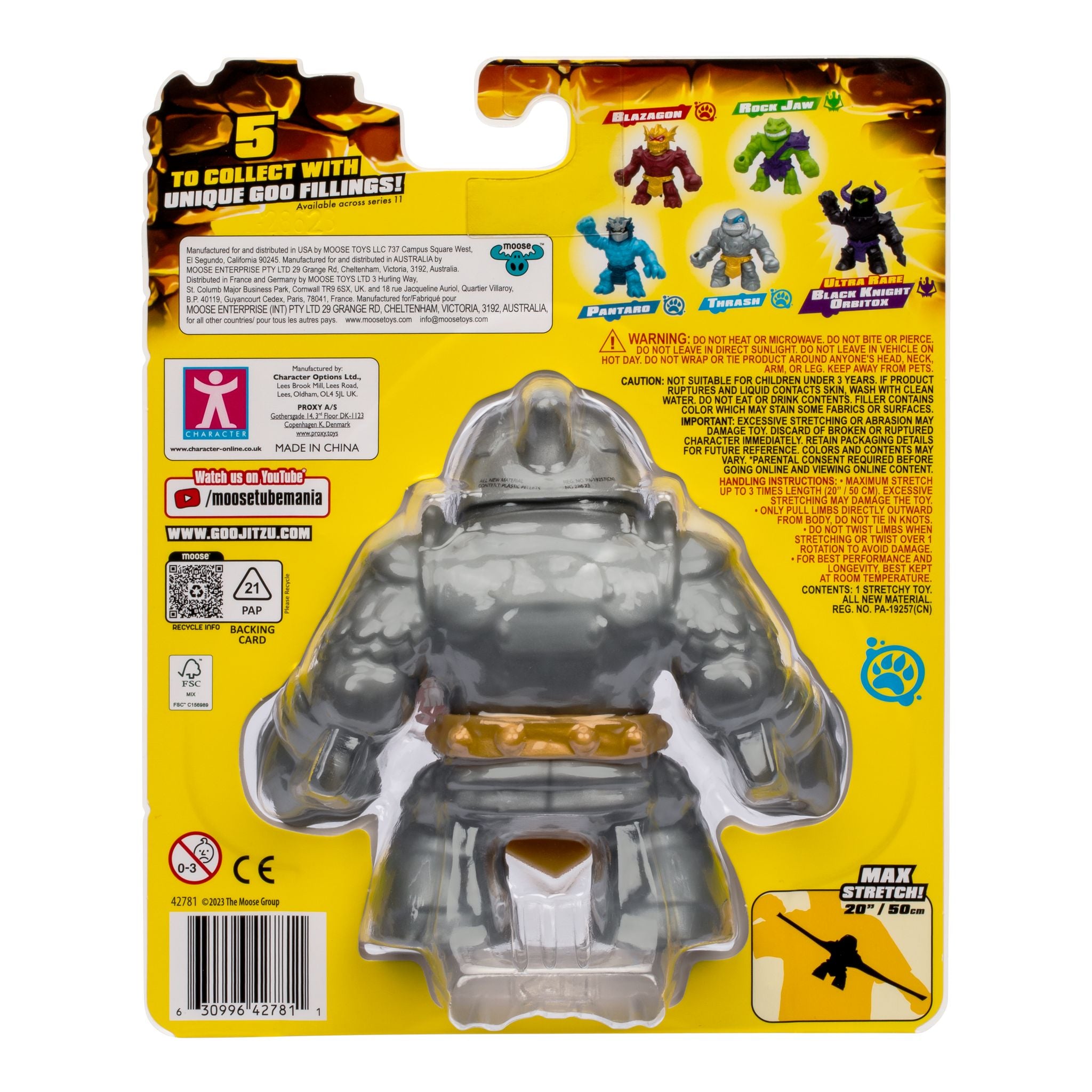 Heroes Of Goo Jit Zu Stretch Strikers S11 Hero Pack - Thrash