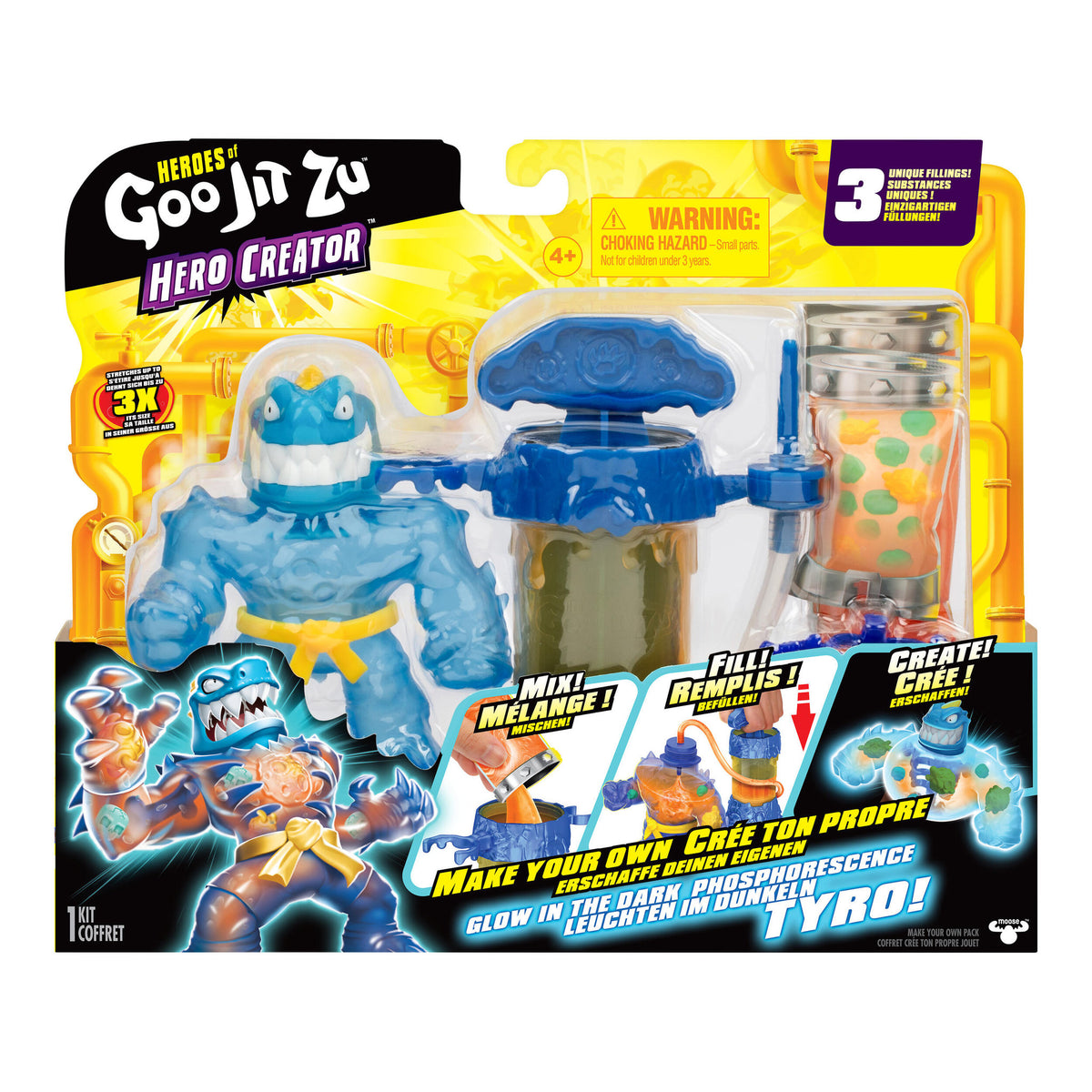 Goo Jit Zu Glow In The Dark Tyro