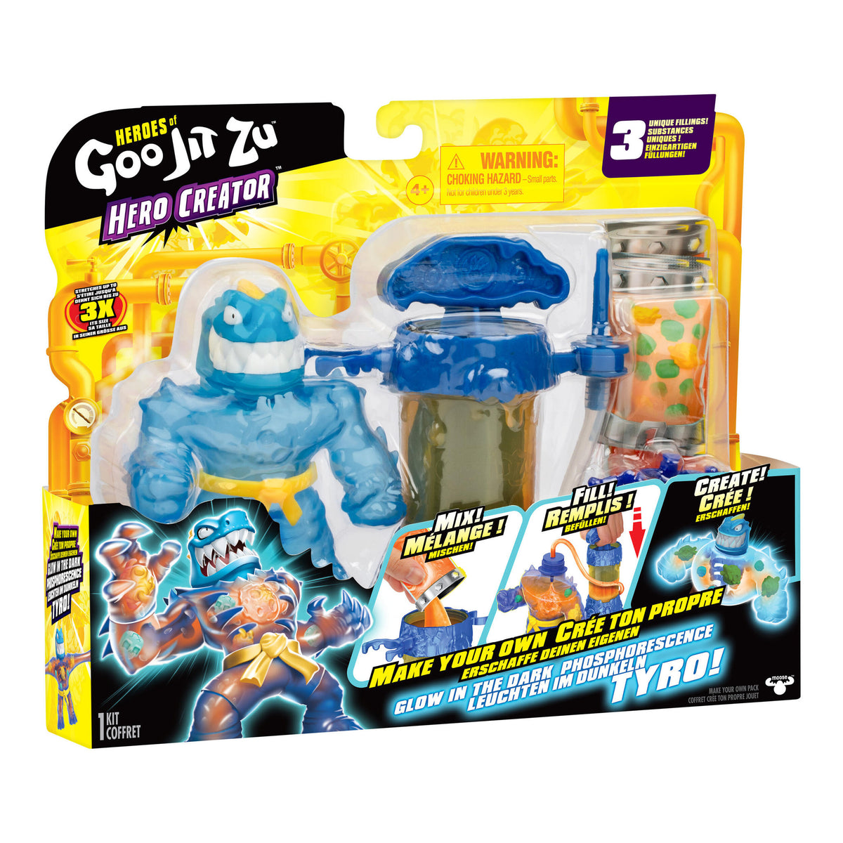 Goo Jit Zu Glow In The Dark Tyro
