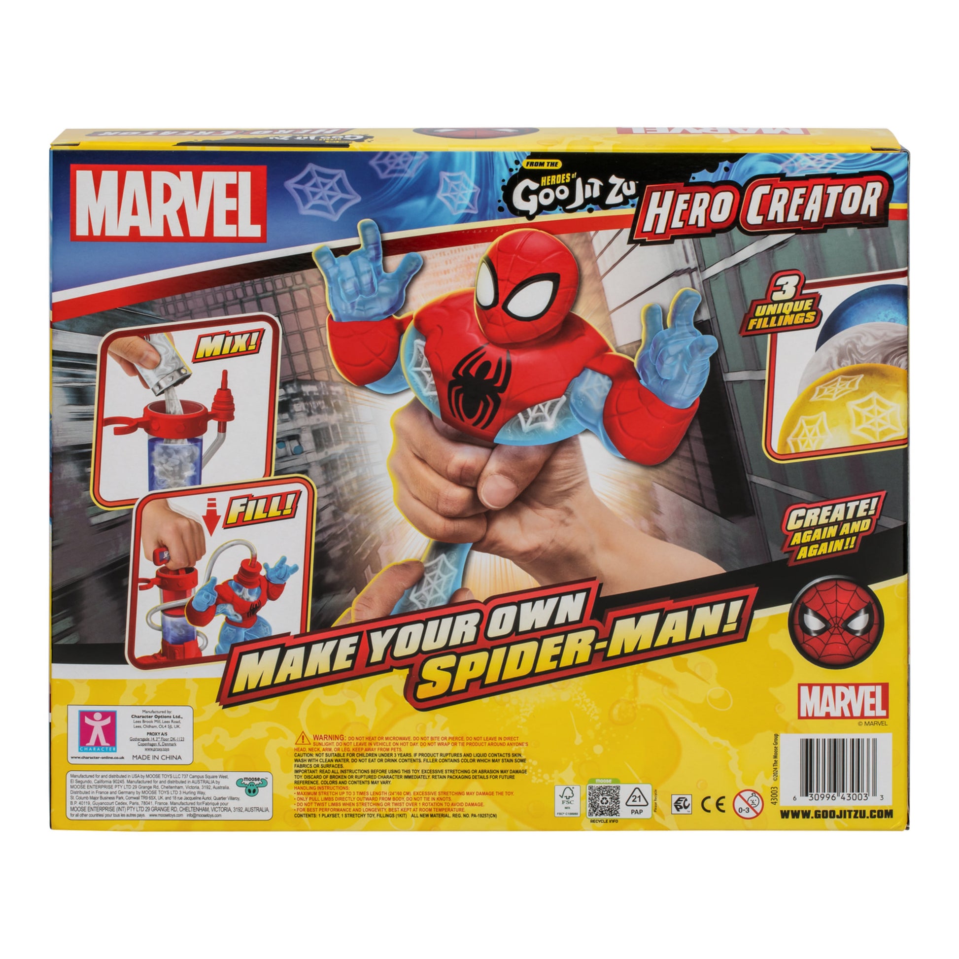 Heroes of Goo Jit Zu Hero Creator - Marvel - Toyworld Australia