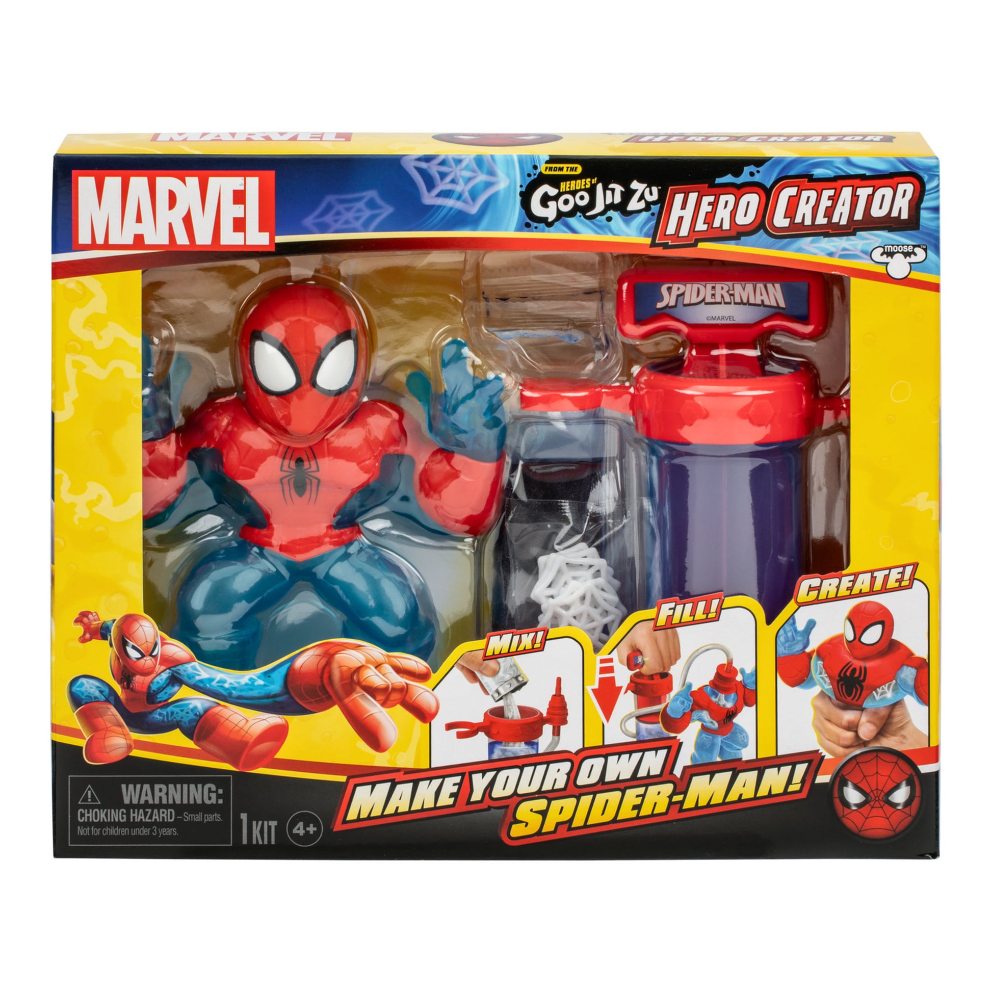 Heroes of Goo Jit Zu Hero Creator - Marvel - Toyworld Australia