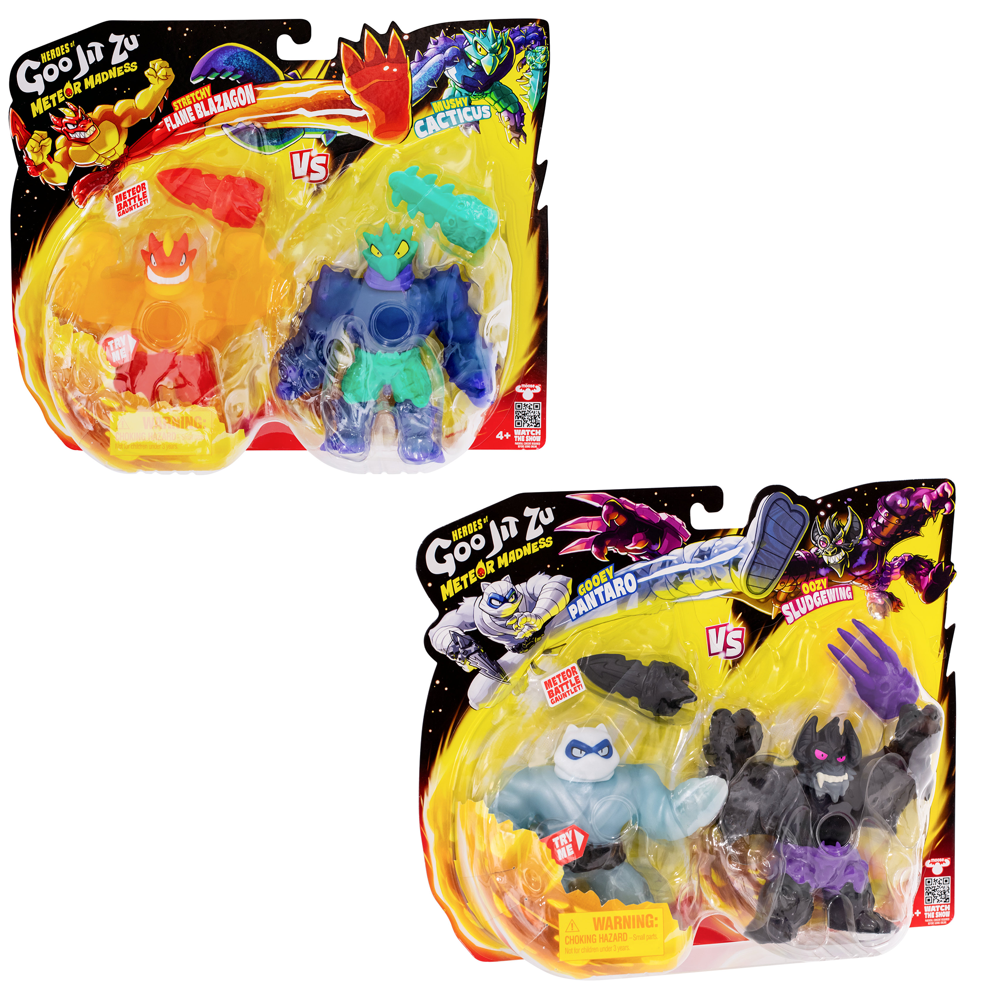Heroes of Goo Jit Zu Meteor Madness Versus Pack Assorted Styles