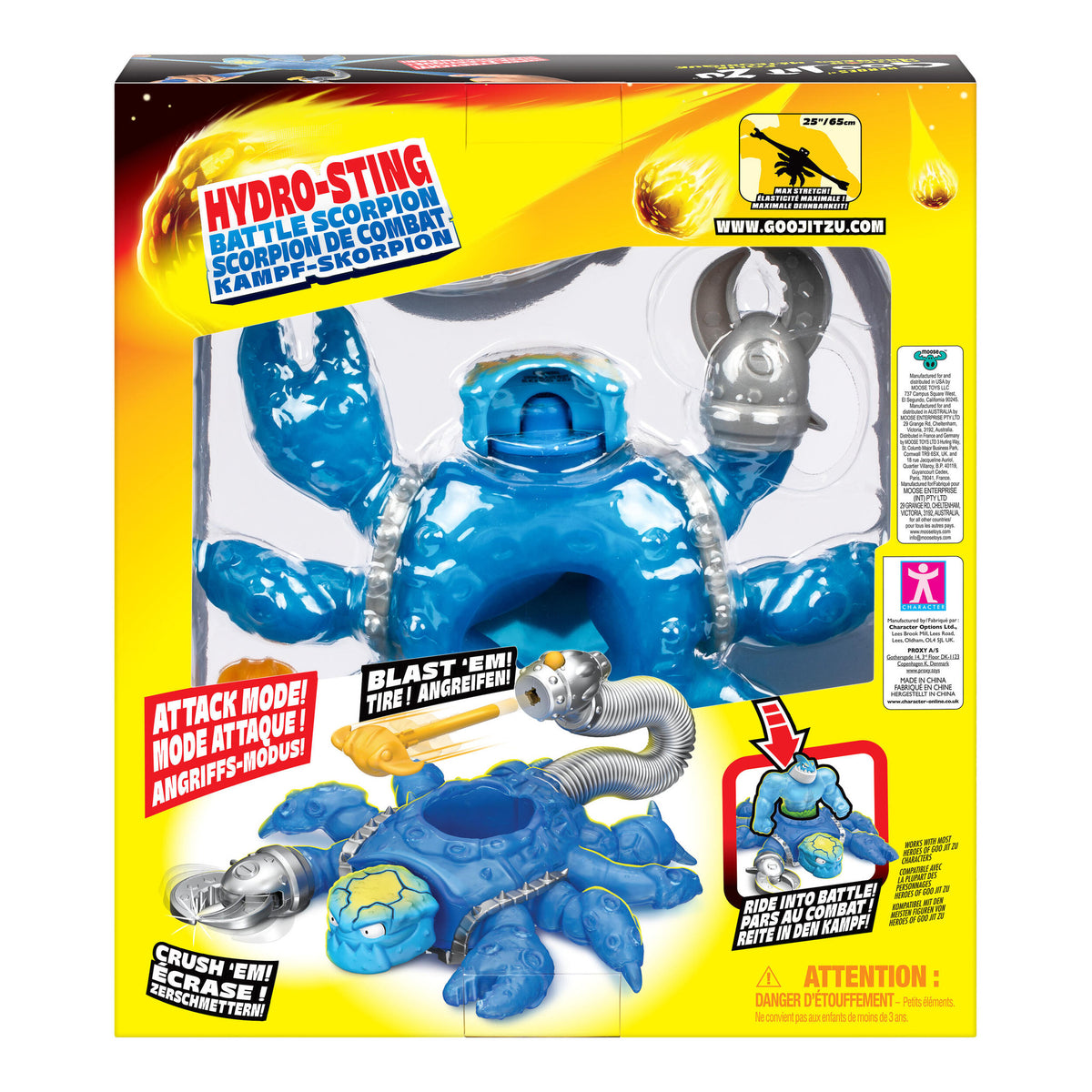 Goo Jit Zu Meteor Madness Hydro-Sting Battle Scorpion
