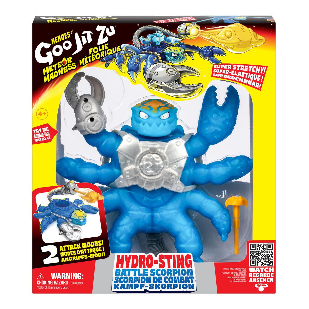 Goo Jit Zu Meteor Madness Hydro-Sting Battle Scorpion