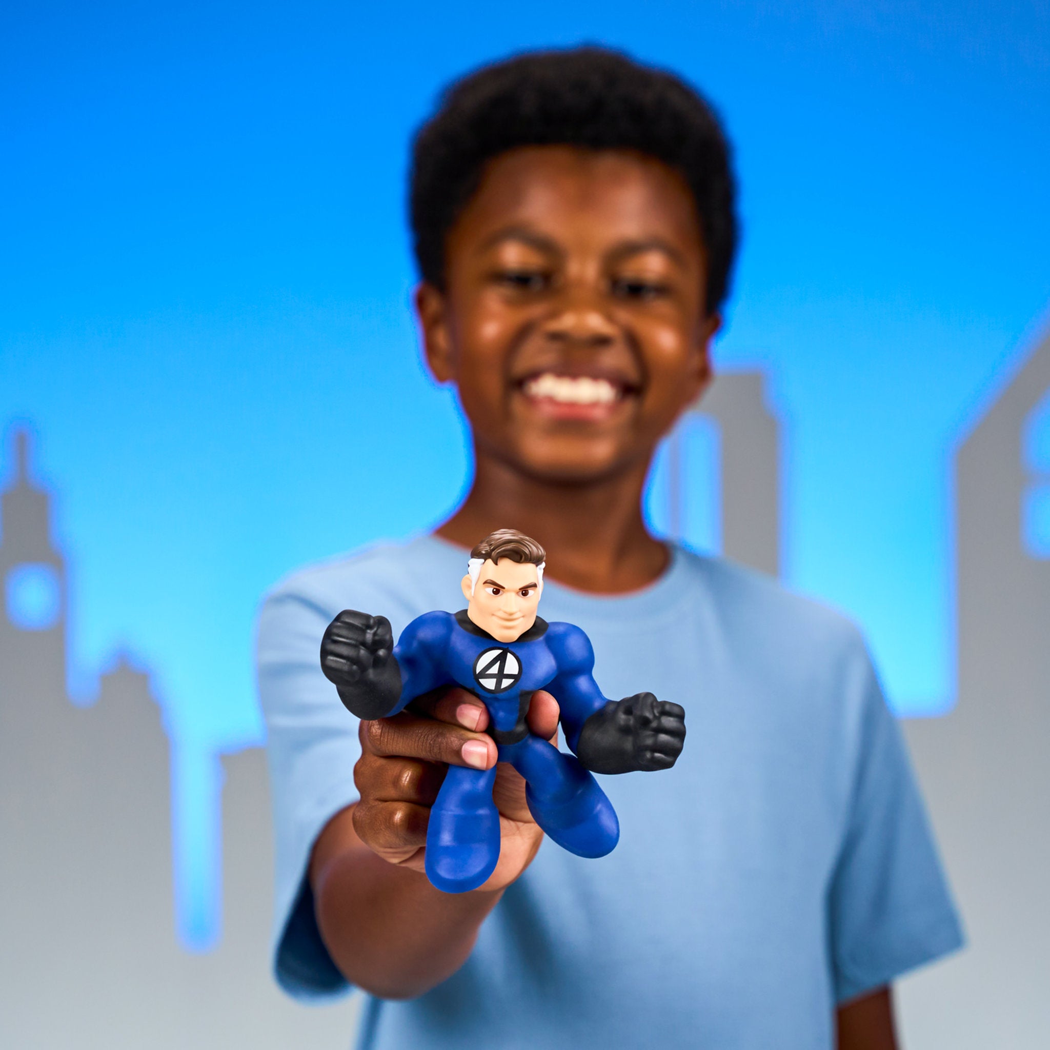 Goo Jit Zu Marvel Avengers Series 12 Action Figure - Mister Fantastic