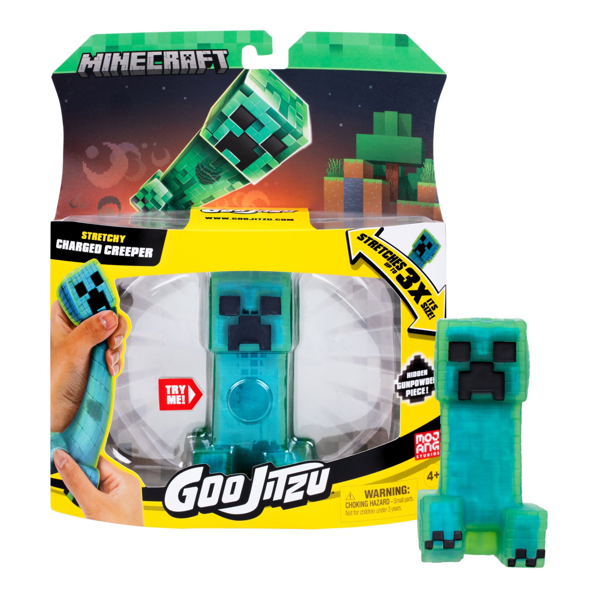 Goo Jit Zu Minecraft S4 Blue Creeper