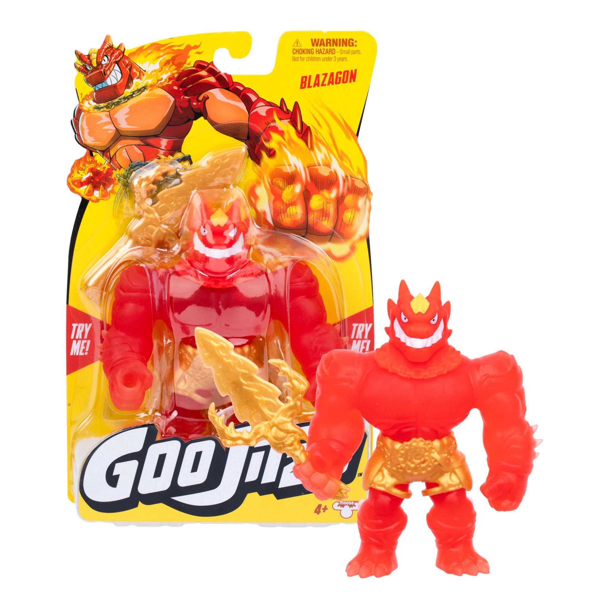 Goo Jit Zu Series 15 Action Figure - Blazagon