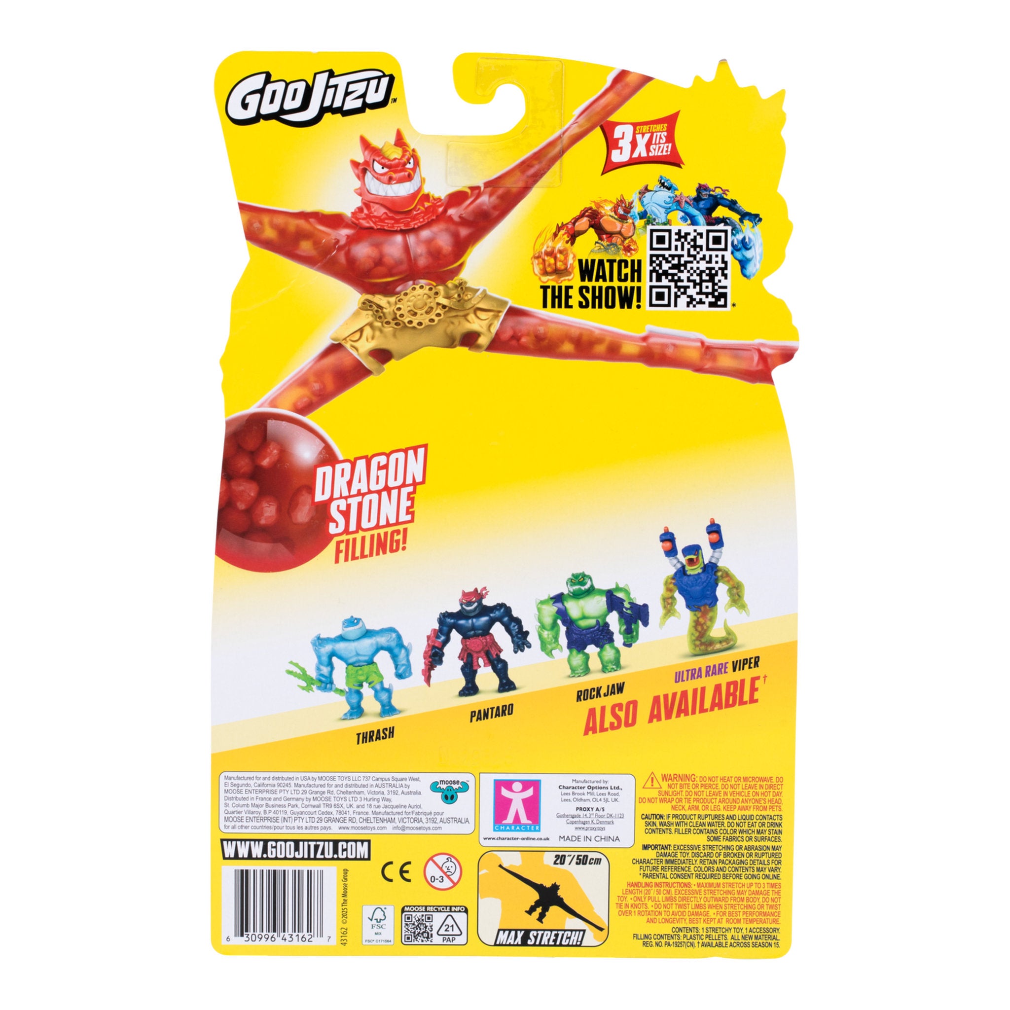 Goo Jit Zu Series 15 Action Figure - Blazagon