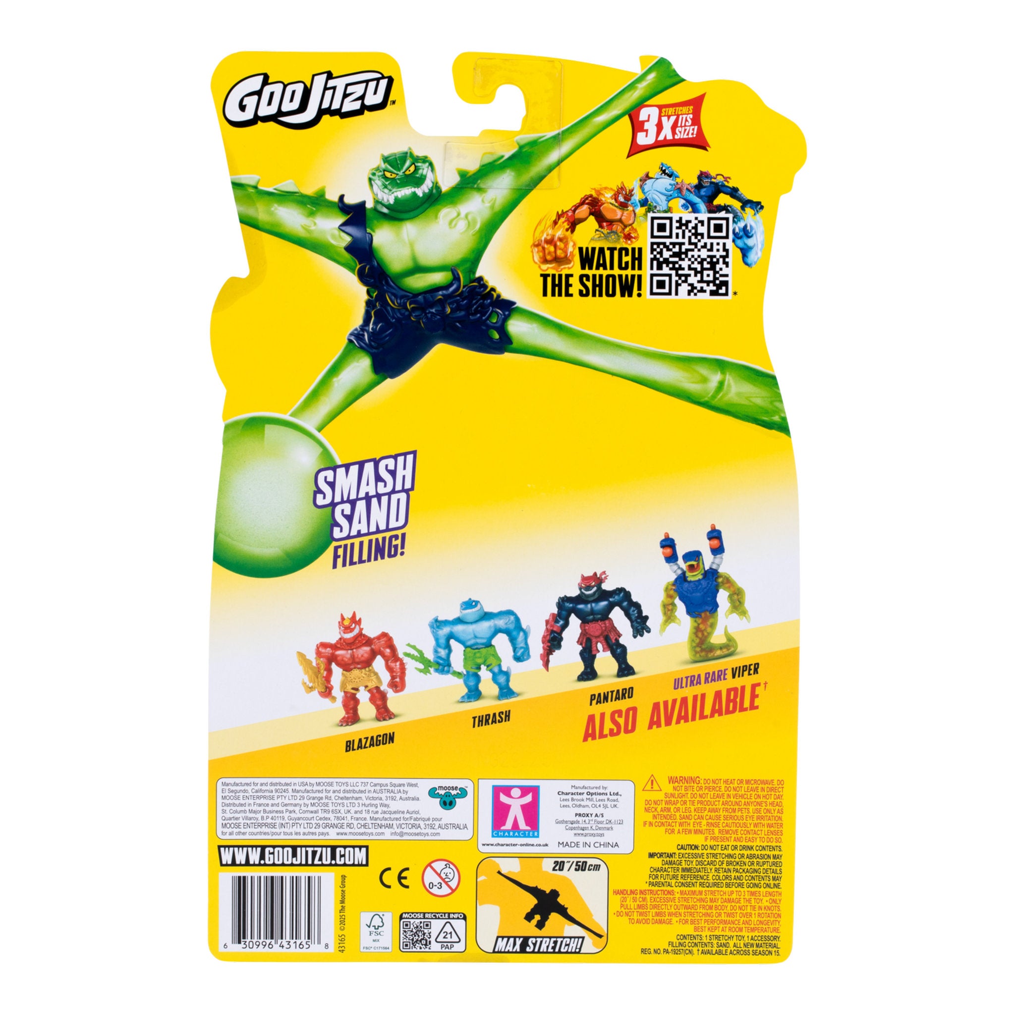 Goo Jit Zu Series 15 Action Figure - Rock Jaw