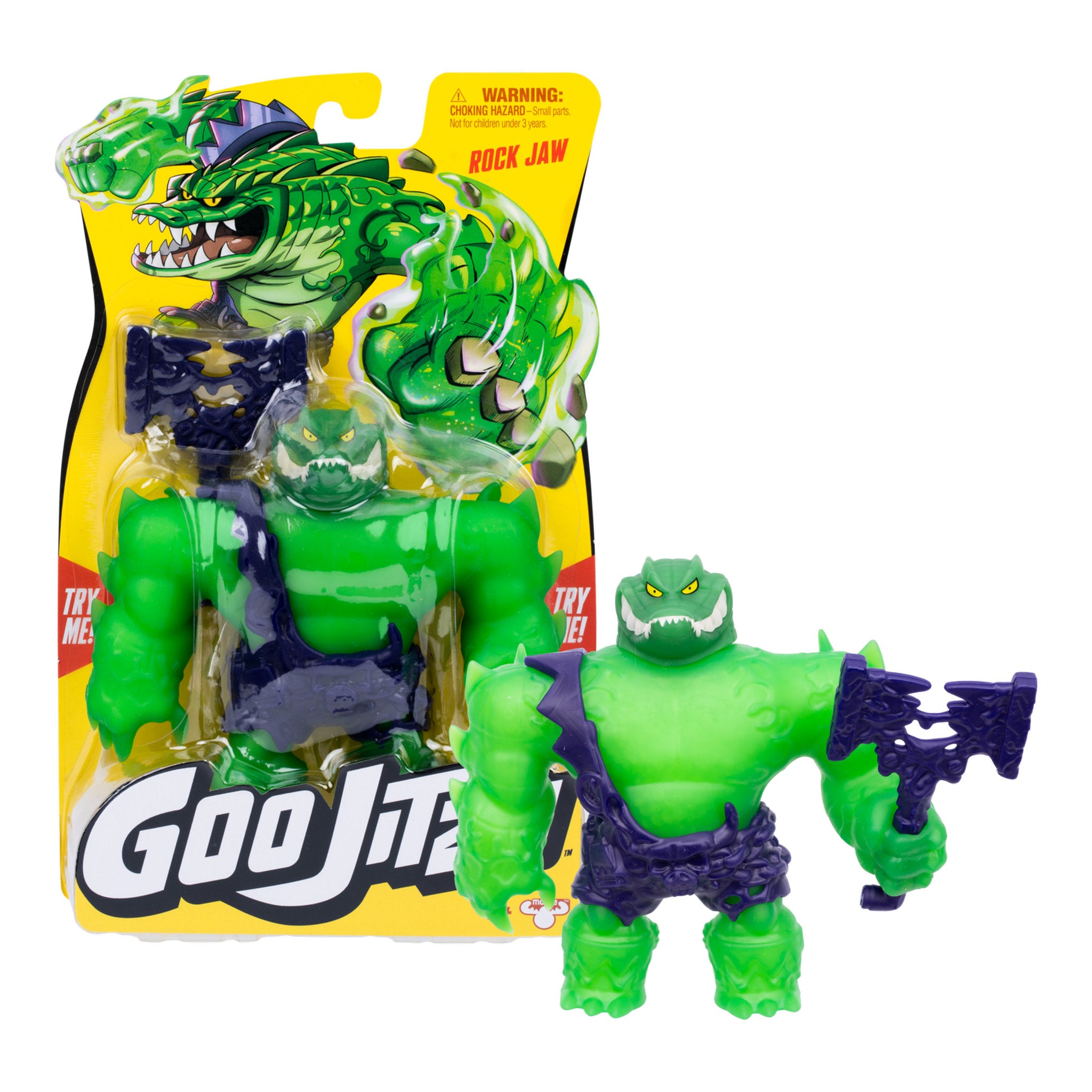 Goo Jit Zu Series 15 Action Figure - Rock Jaw