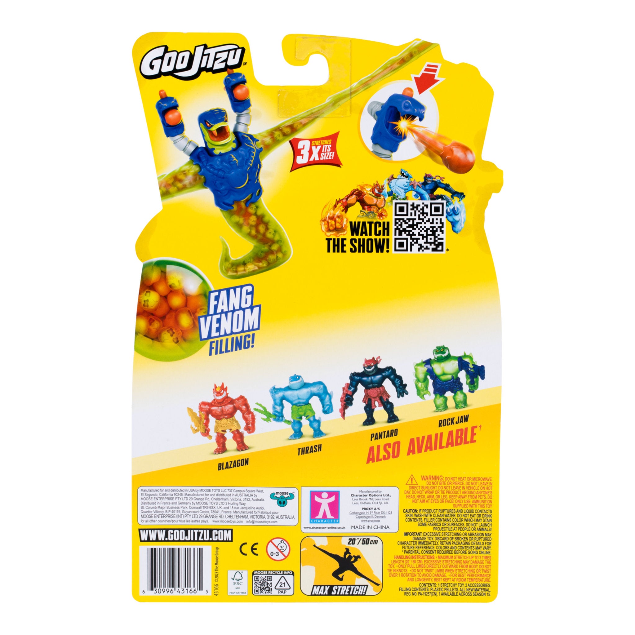 Goo Jit Zu Series 15 Action Figure - Viper