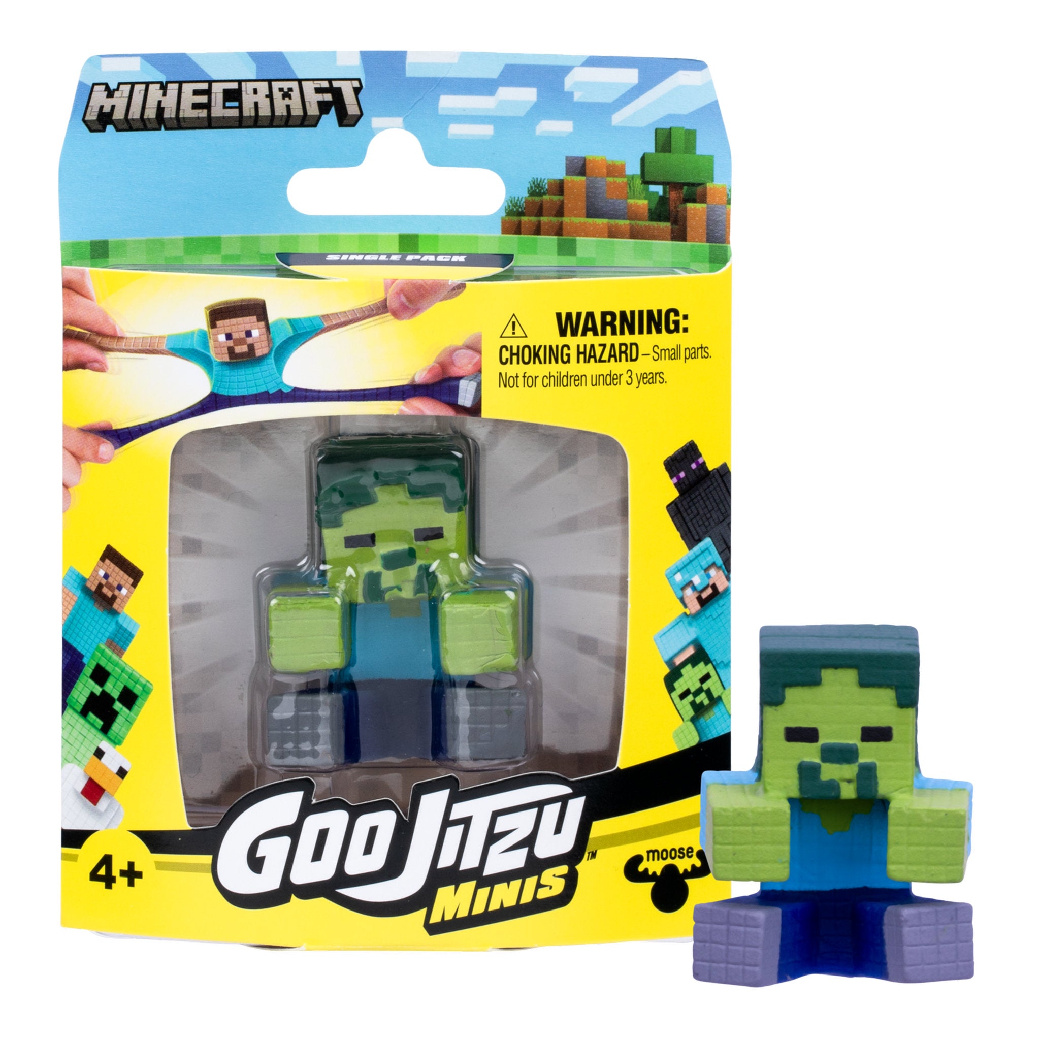 Goo Jit Zu Minecraft S4 Minis Assorted Style