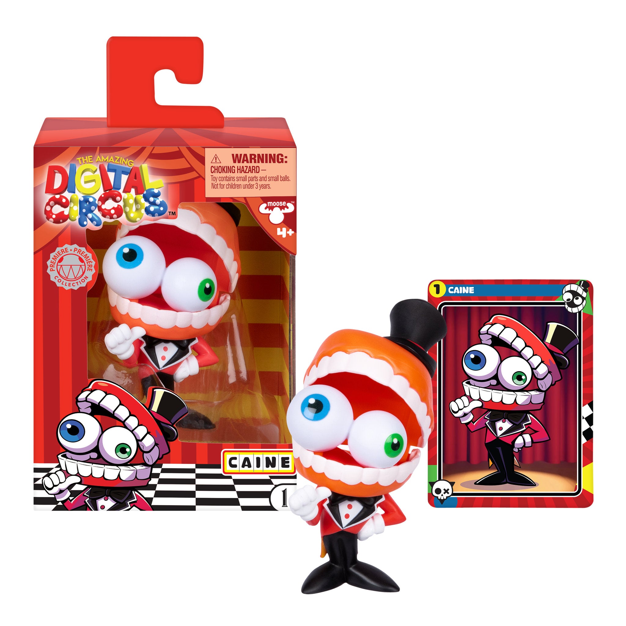 Amazing Digital Circus 4 Inch Figure - Caine