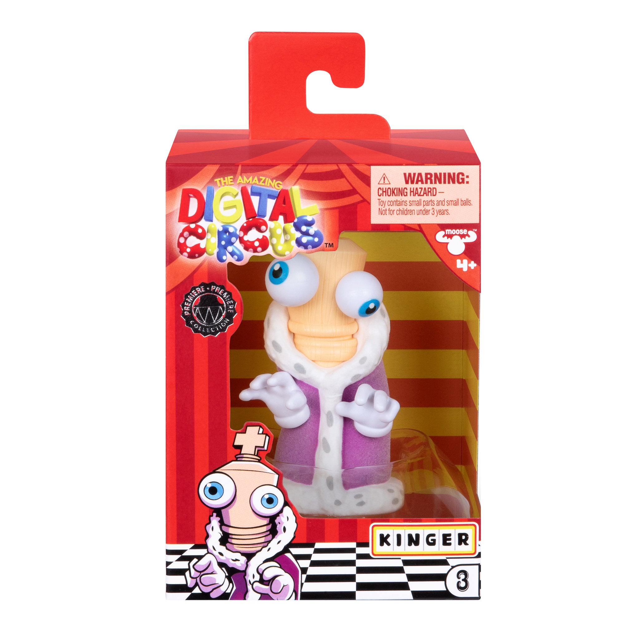 Amazing Digital Circus 4 Inch Figure - Kinger