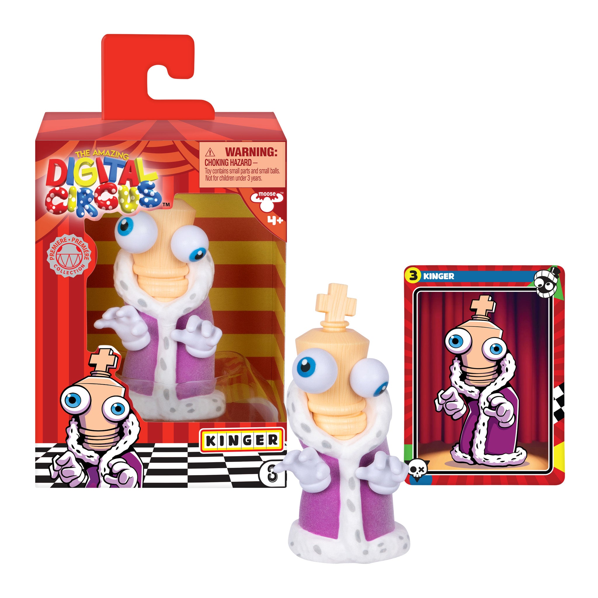 Amazing Digital Circus 4 Inch Figure - Kinger