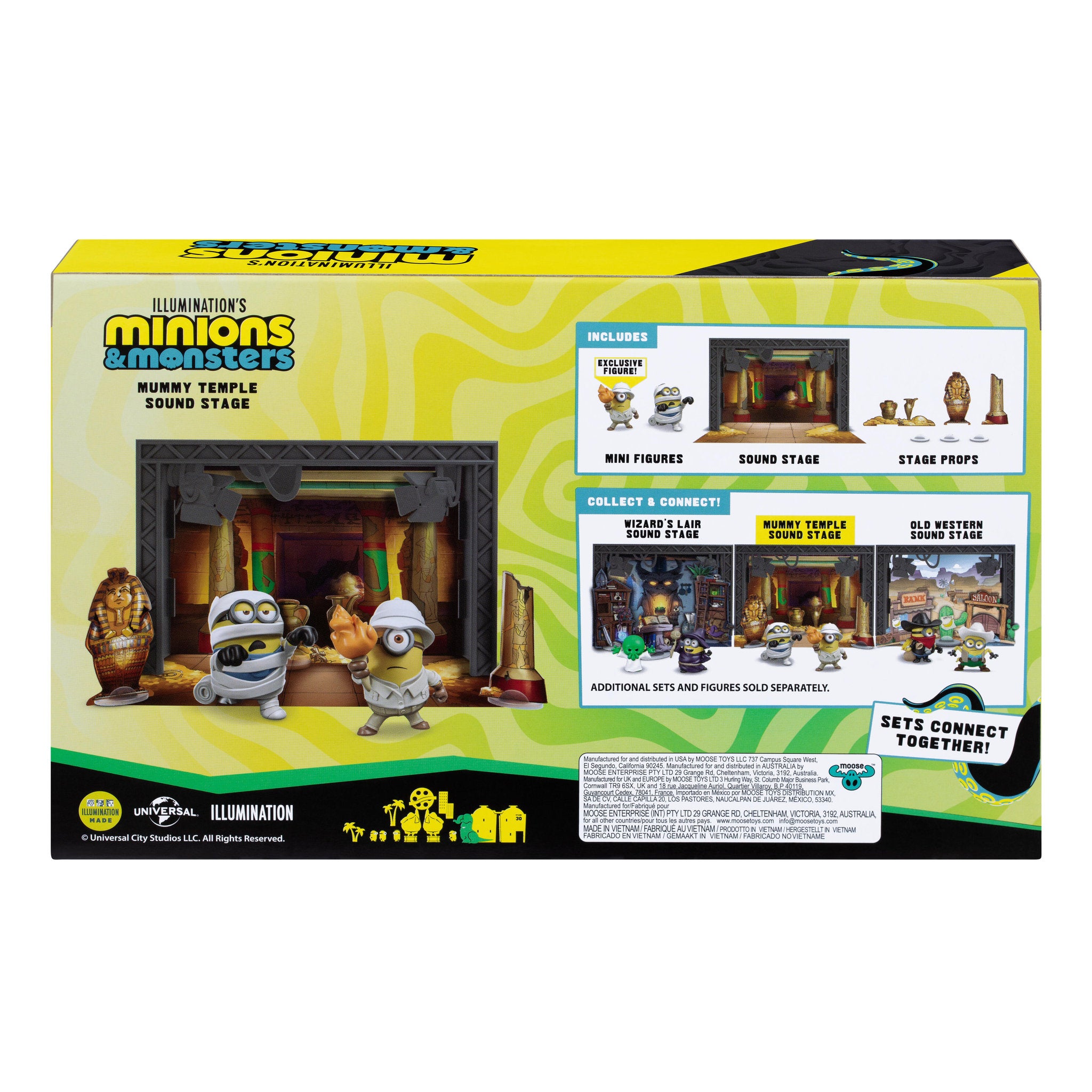 Illumination's Minions & Monsters Mummy Temple Sound Stage Playset