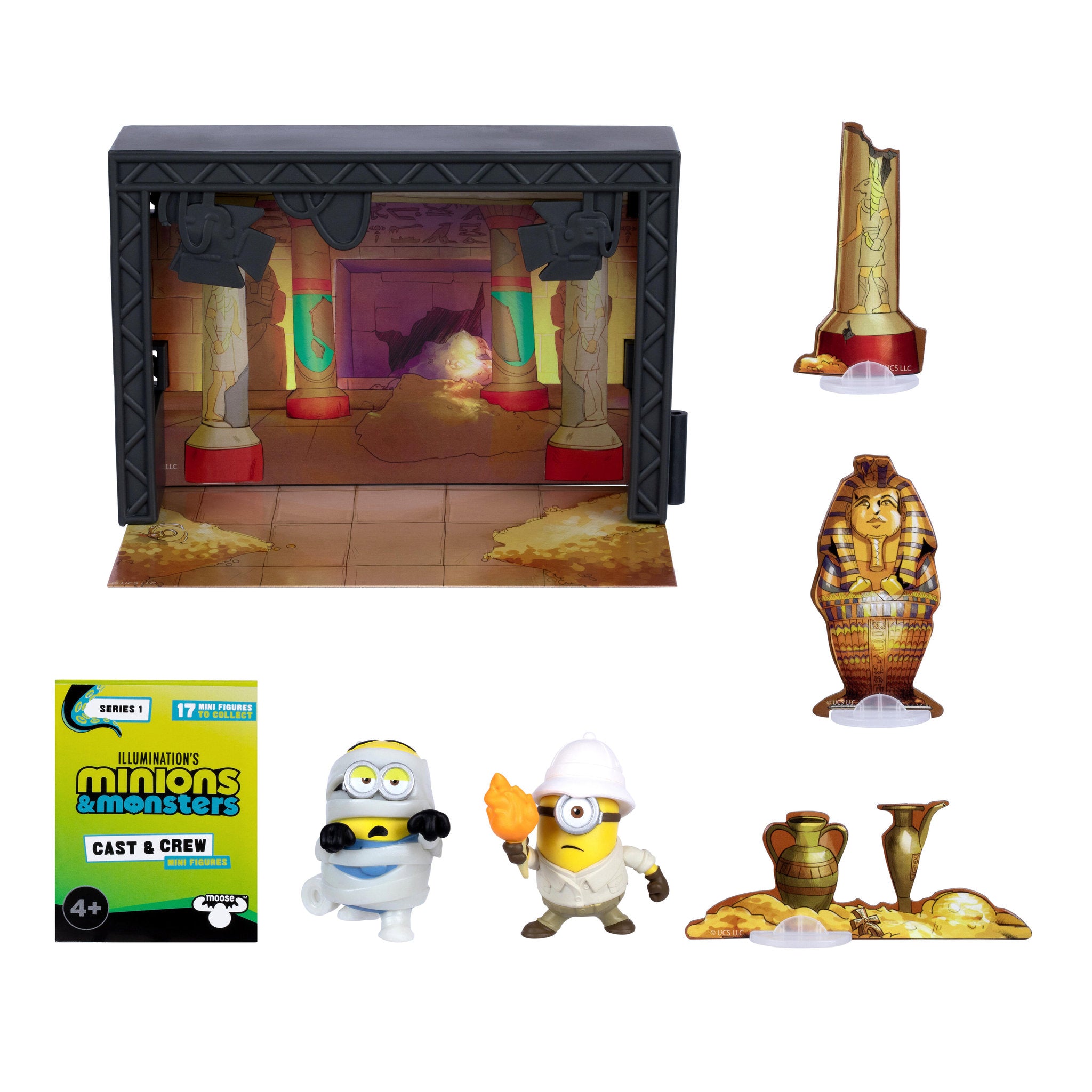 Illumination's Minions & Monsters Mummy Temple Sound Stage Playset