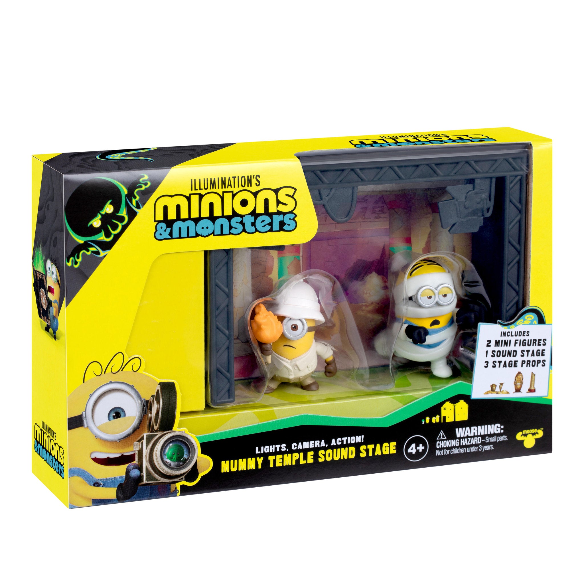 Illumination's Minions & Monsters Mummy Temple Sound Stage Playset