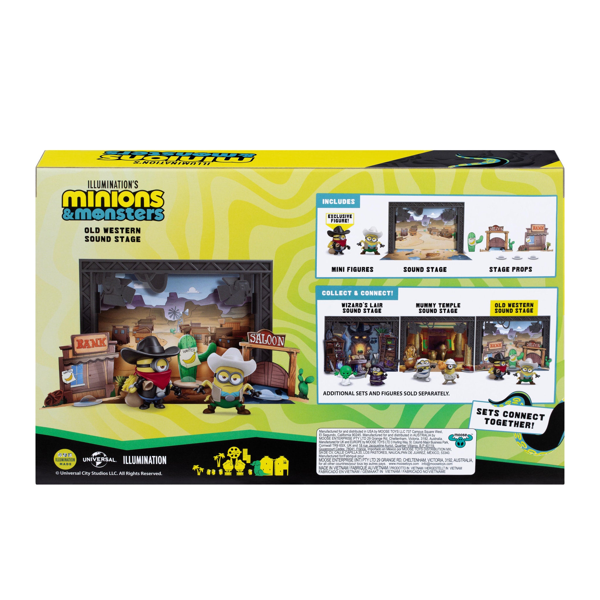 Illumination's Minions & Monsters Old Western Sound Stage Playset