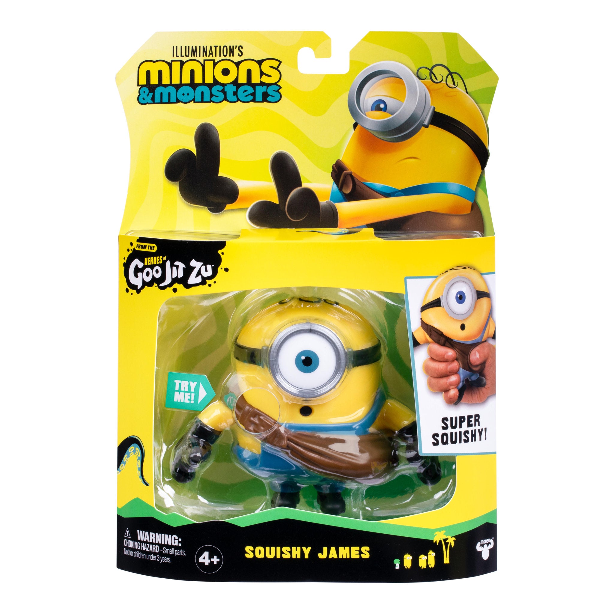 Illumination's Minions & Monsters x Goo Jit Zu - Squishy James