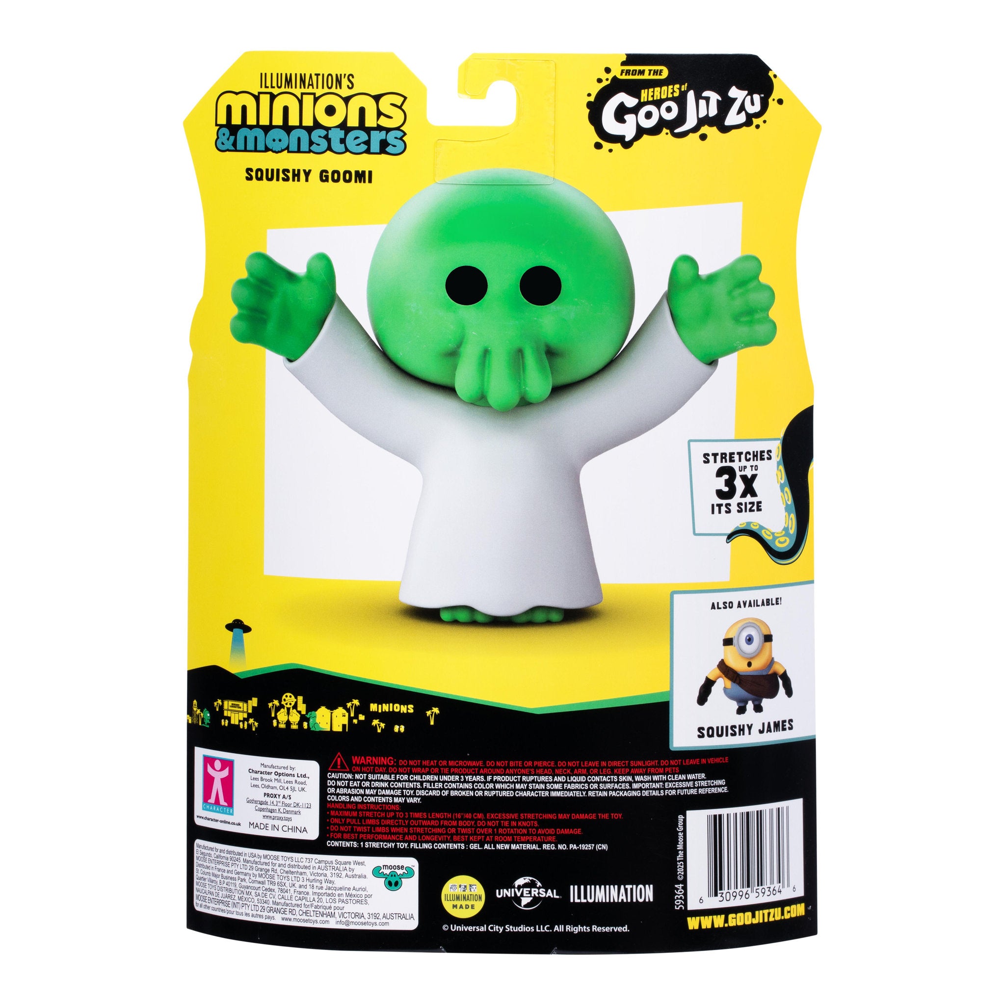 Illumination's Minions & Monsters x Goo Jit Zu - Squishy Goomi
