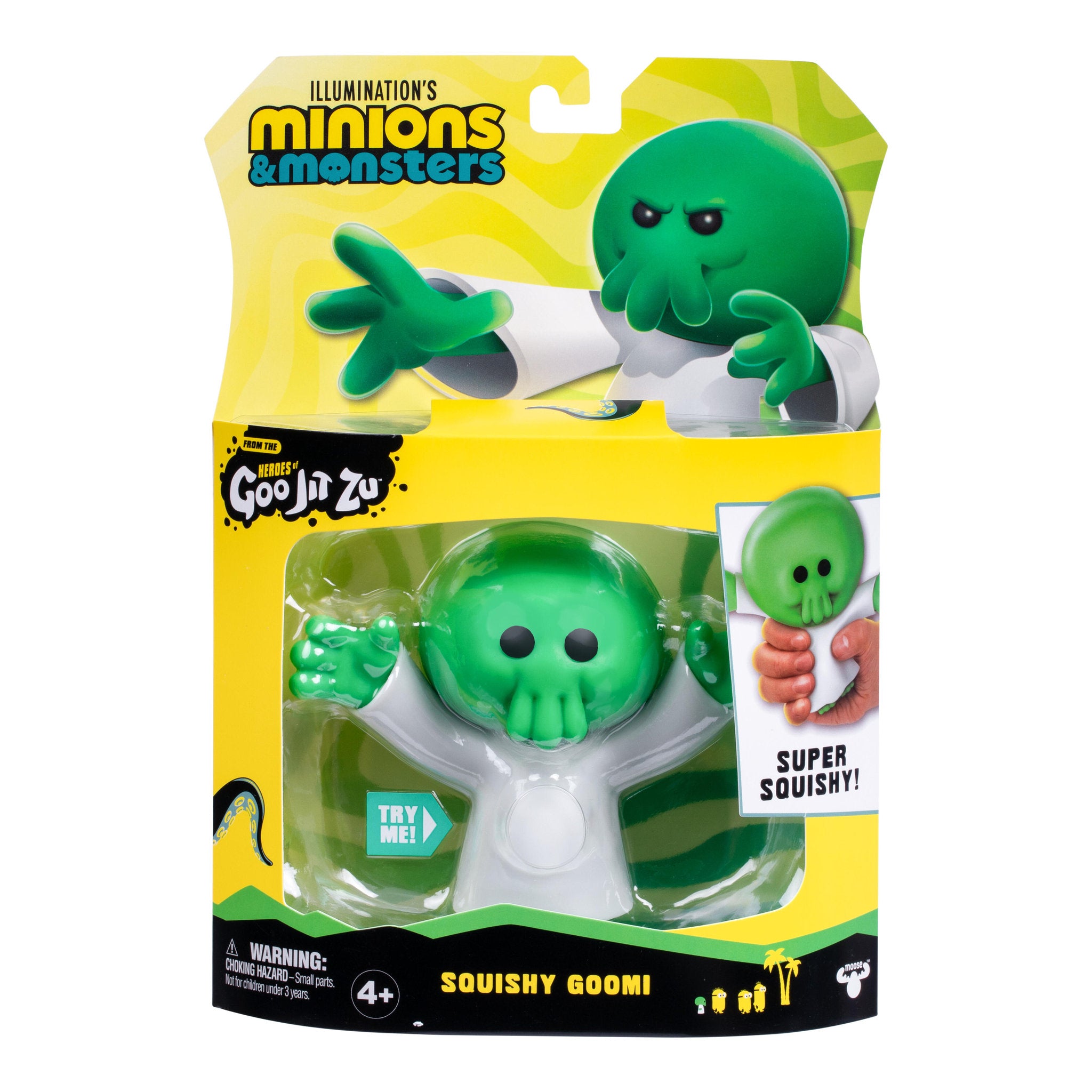 Illumination's Minions & Monsters x Goo Jit Zu - Squishy Goomi