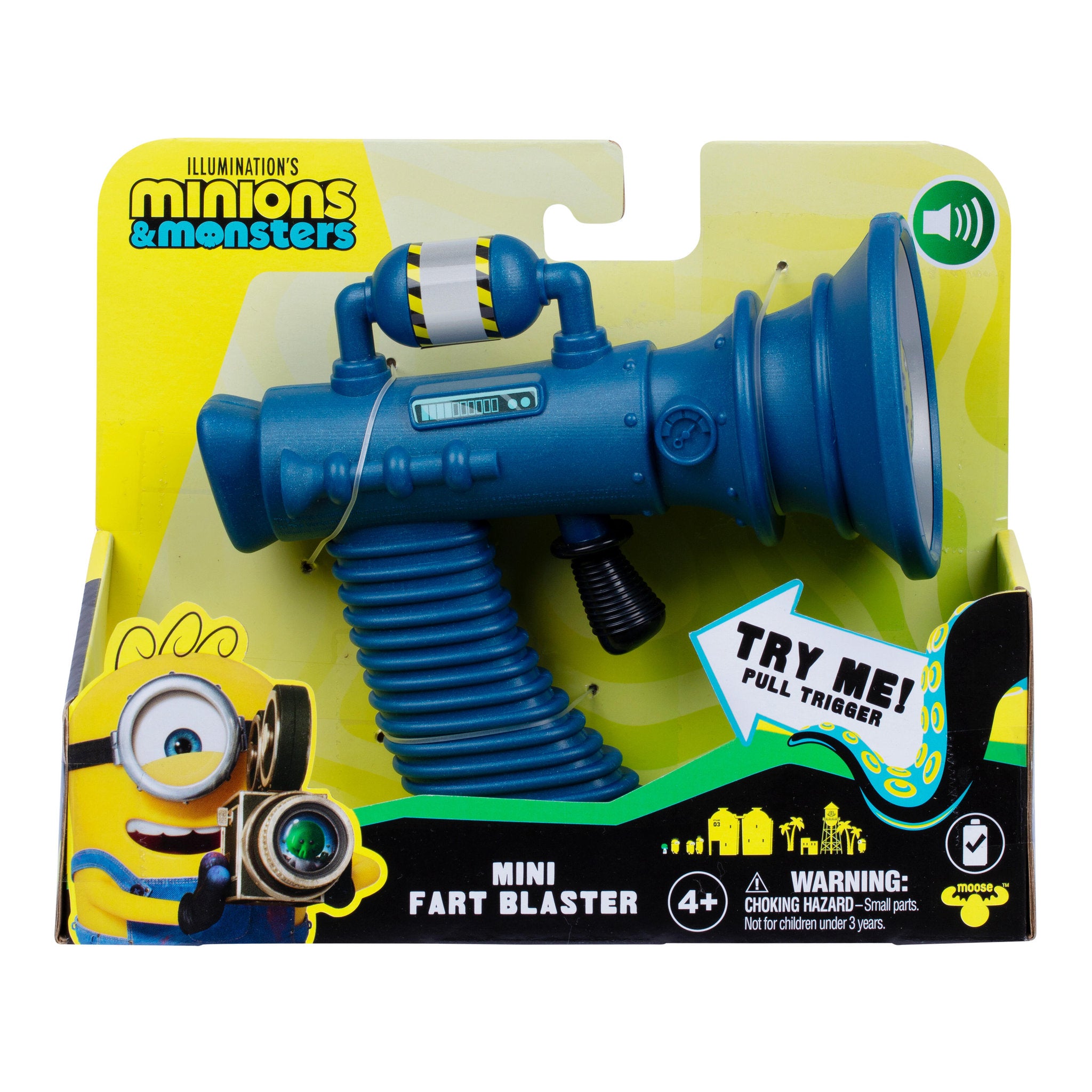Illumination's Minions & Monsters Mini Fart Blaster