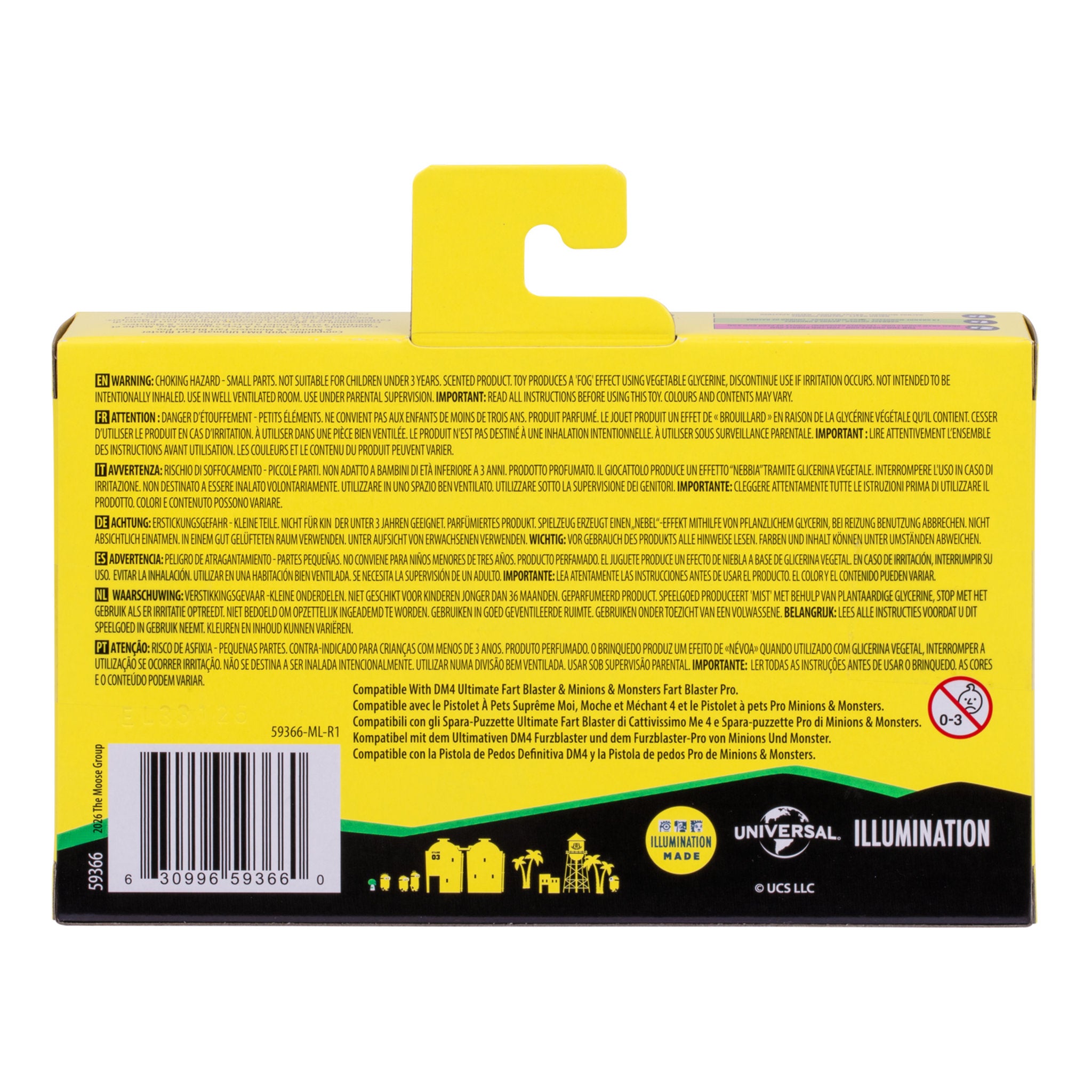 Illumination's Minions & Monsters Fart Formula Refill Pack