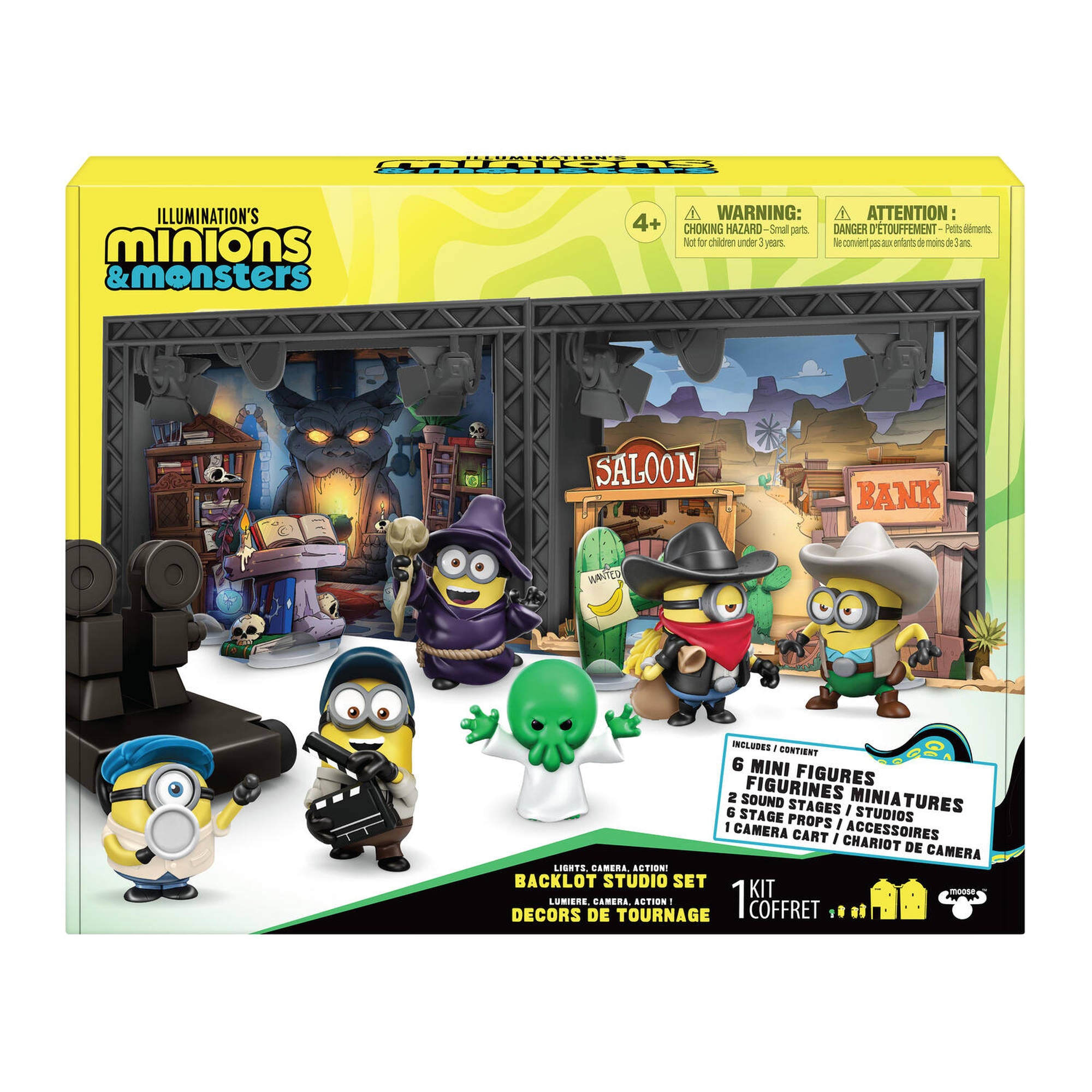 Illumination's Minions & Monsters Backlot Studio Set