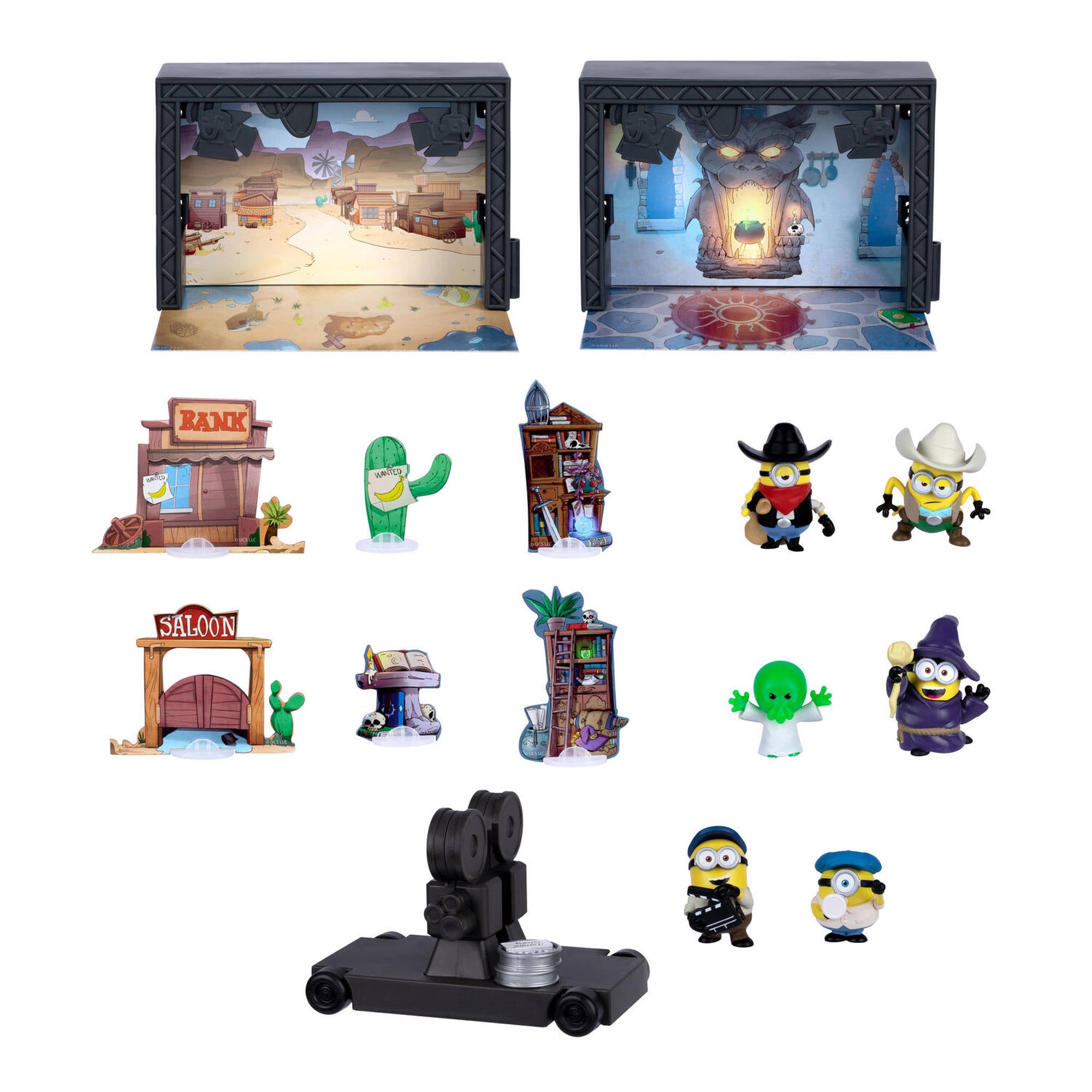 Illumination's Minions & Monsters Backlot Studio Set