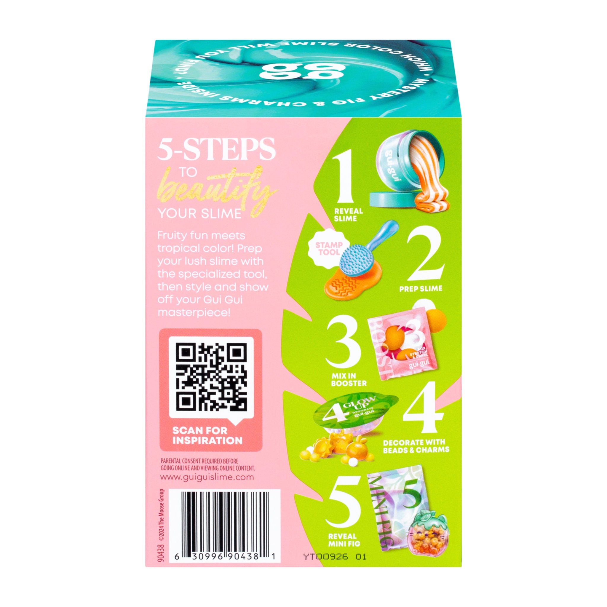 Gui Gui Fruity Glow Gloss Slime Assorted Styles