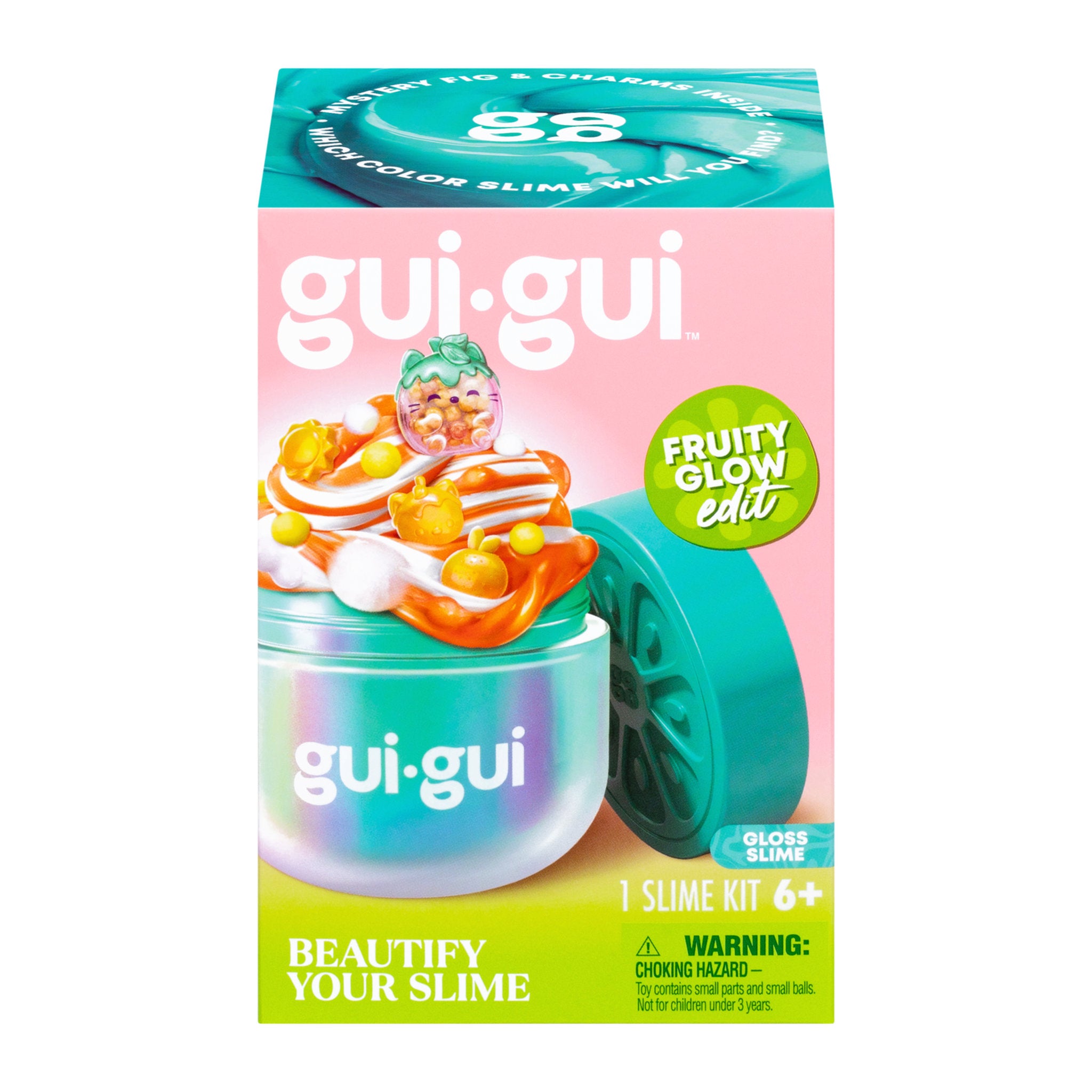 Gui Gui Fruity Glow Gloss Slime Assorted Styles