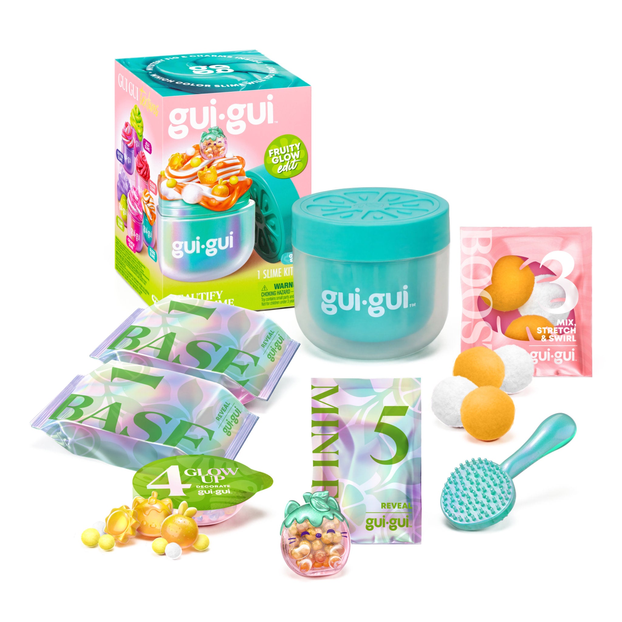 Gui Gui Fruity Glow Gloss Slime Assorted Styles