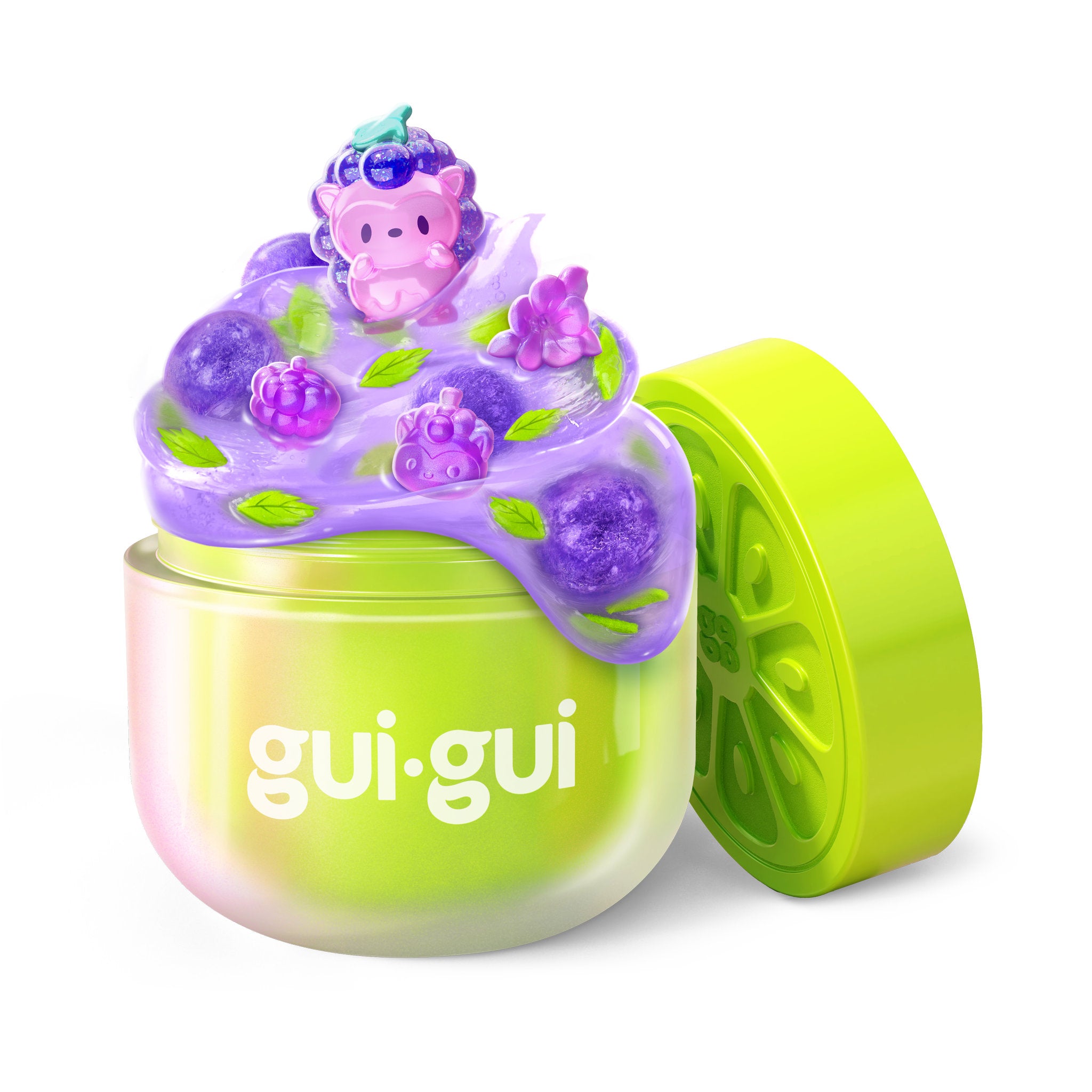 Gui Gui Fruity Glow Clear Slime Assorted Styles