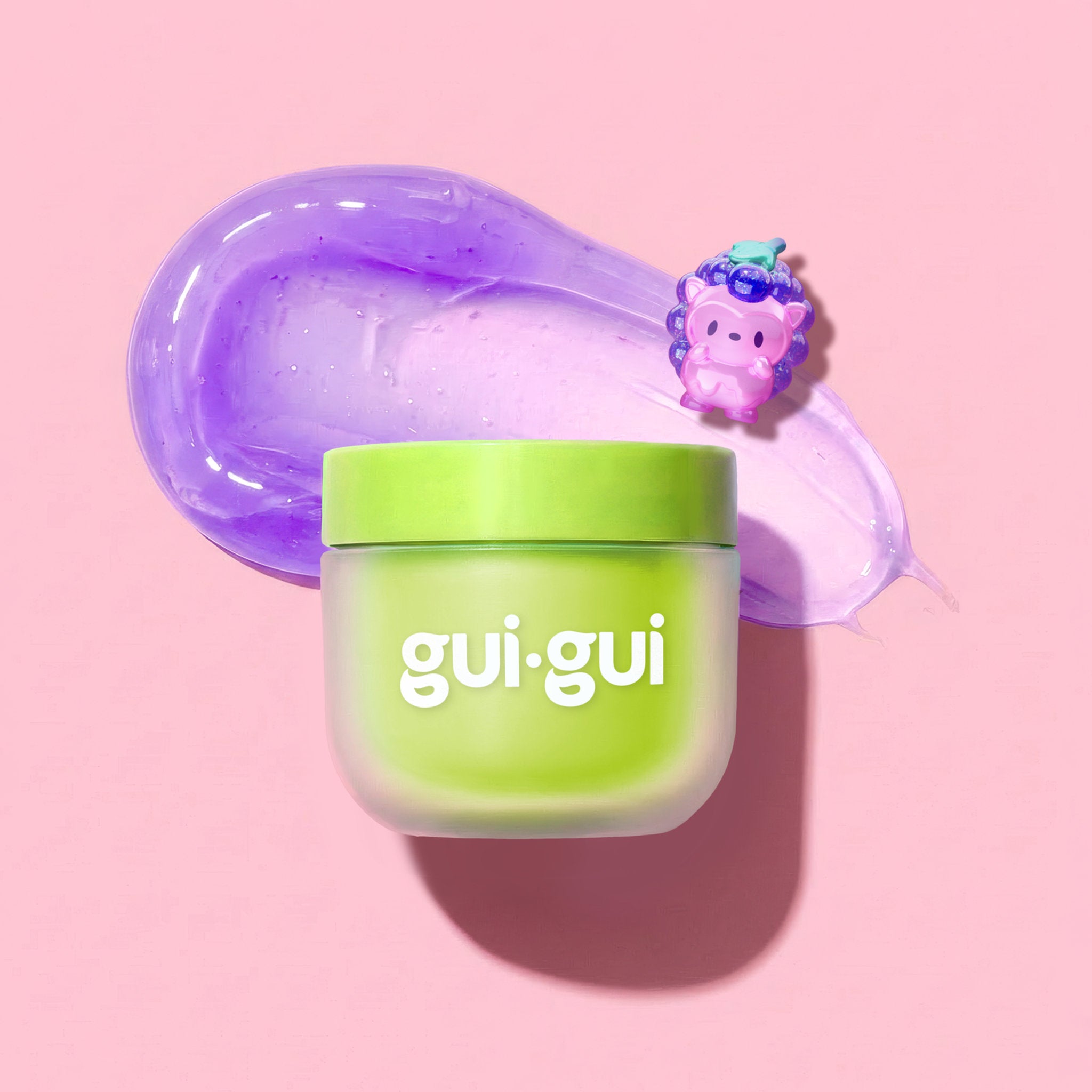 Gui Gui Fruity Glow Clear Slime Assorted Styles