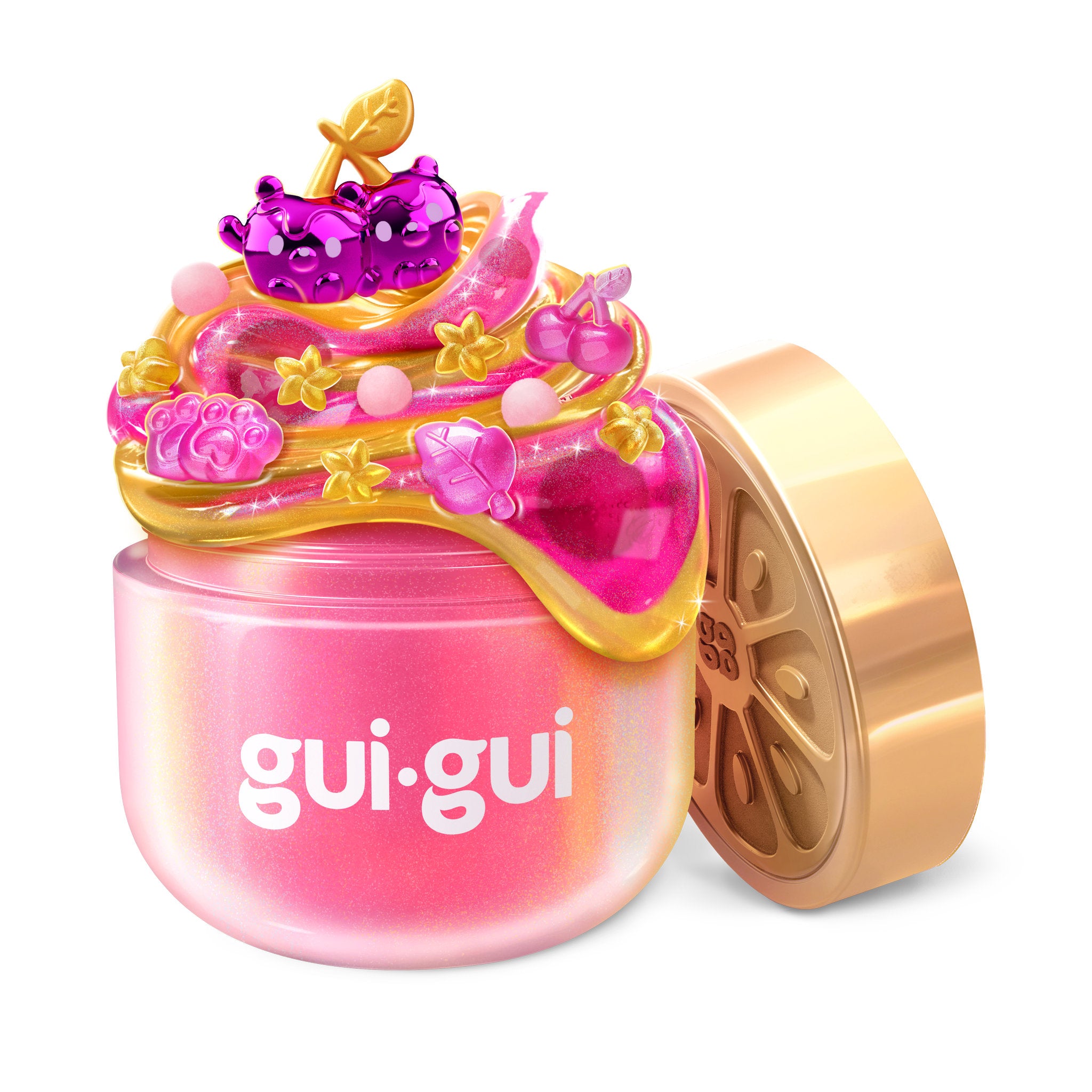 Gui Gui Fruity Glow Clear Slime Assorted Styles