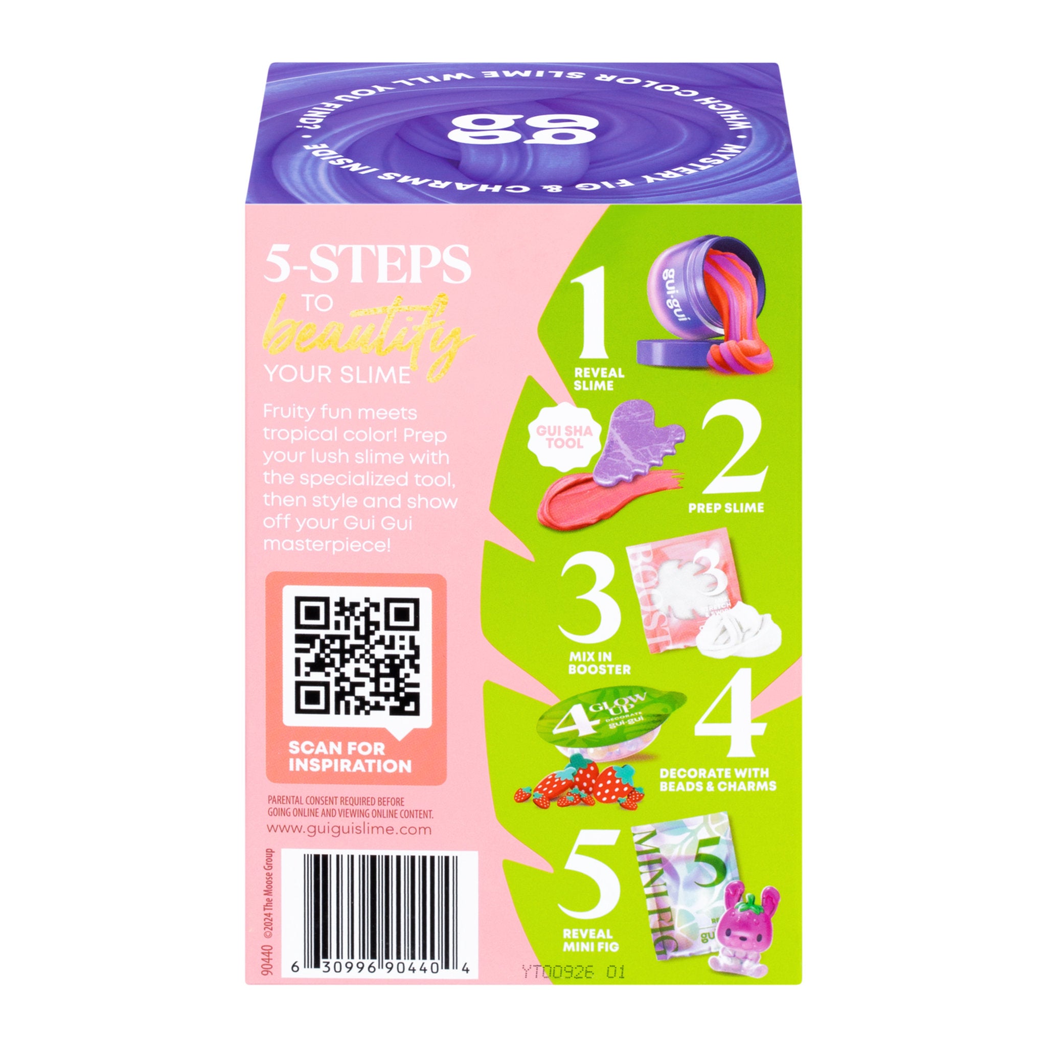Gui Gui Fruity Glow Butter Slime Assorted Styles